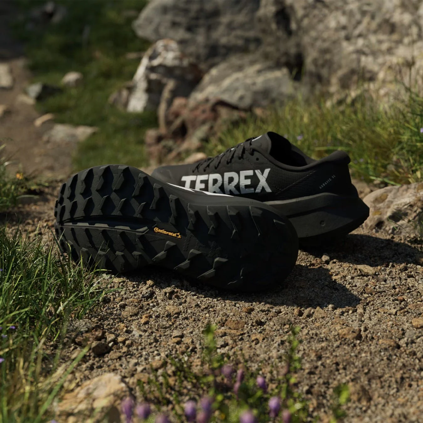 Adidas Terrex Womens Agravic SL Trail Running Shoes Core Black / Grey Two / Core Black - Image 4