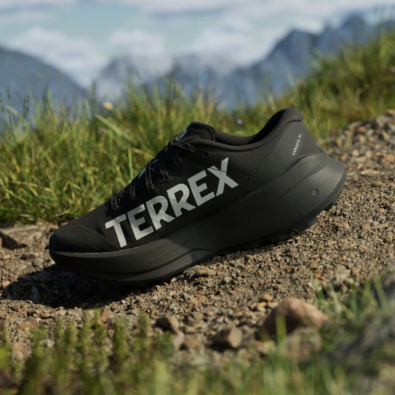 Adidas Terrex Womens Agravic SL Trail Running Shoes Core Black / Grey Two / Core Black - Image 5