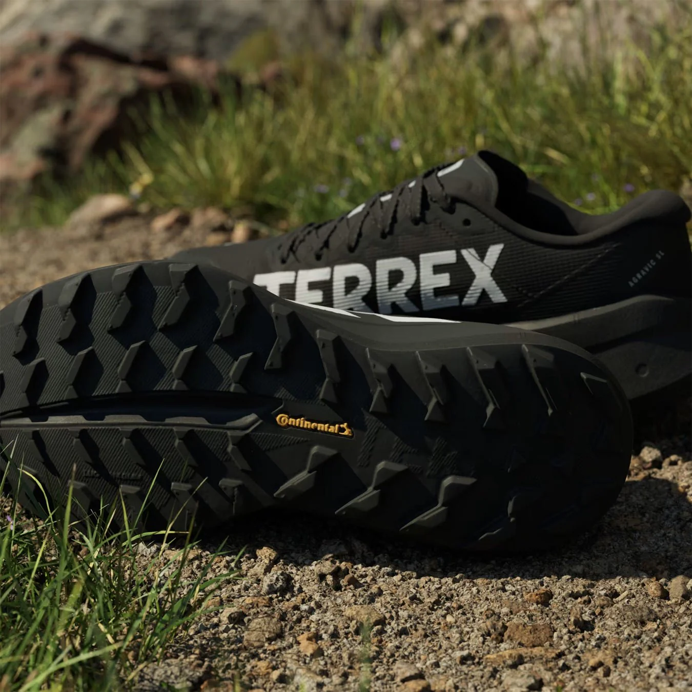Adidas Terrex Womens Agravic SL Trail Running Shoes Core Black / Grey Two / Core Black - Image 8