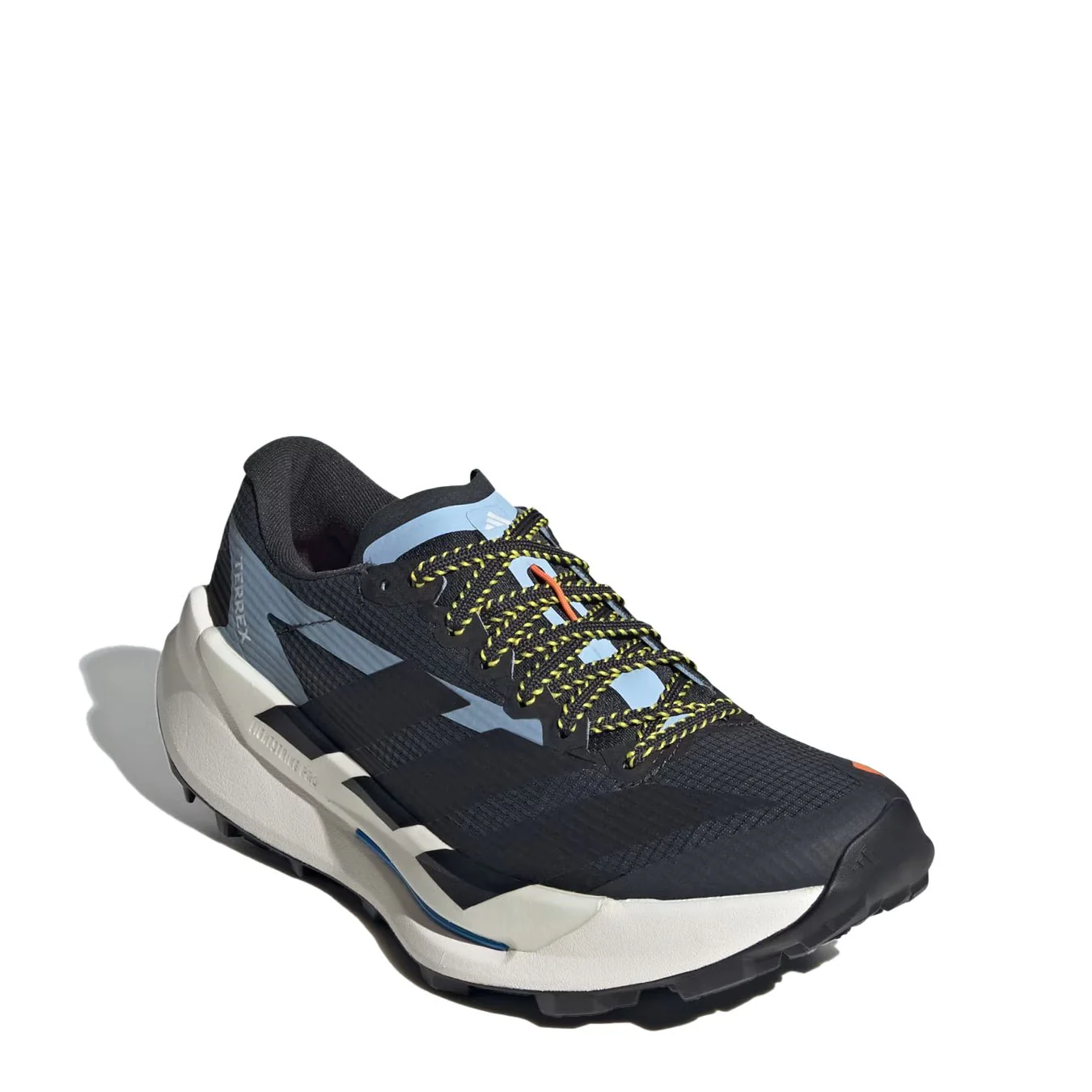 Adidas Terrex Womens Agravic TT Trail Running Shoe Core Black / Core Black / Ray Blue - Image 2