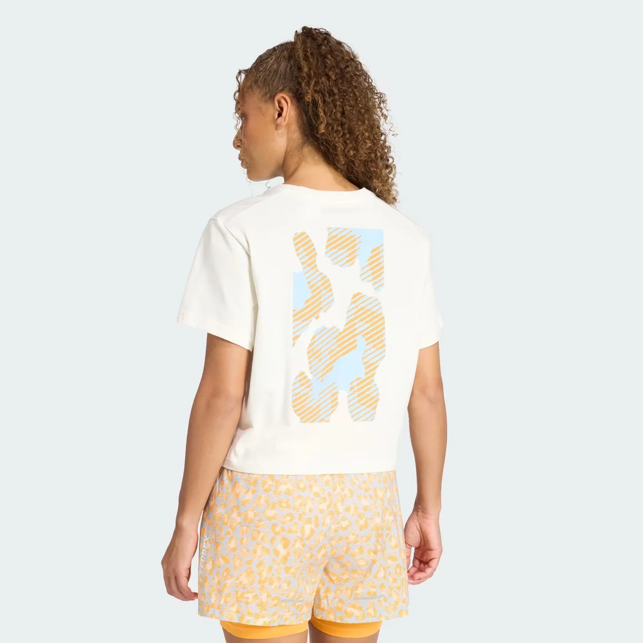 Adidas Terrex Womens Multi Meadow Pack S/S T-Shirt Off White - Image 3