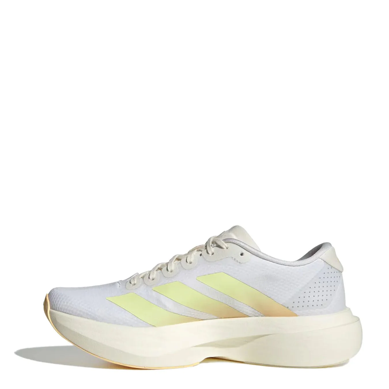 Adidas Womens Adizero Evo SL Woven Trainer Footwear White / Ice Tangerine / Off White - Image 4