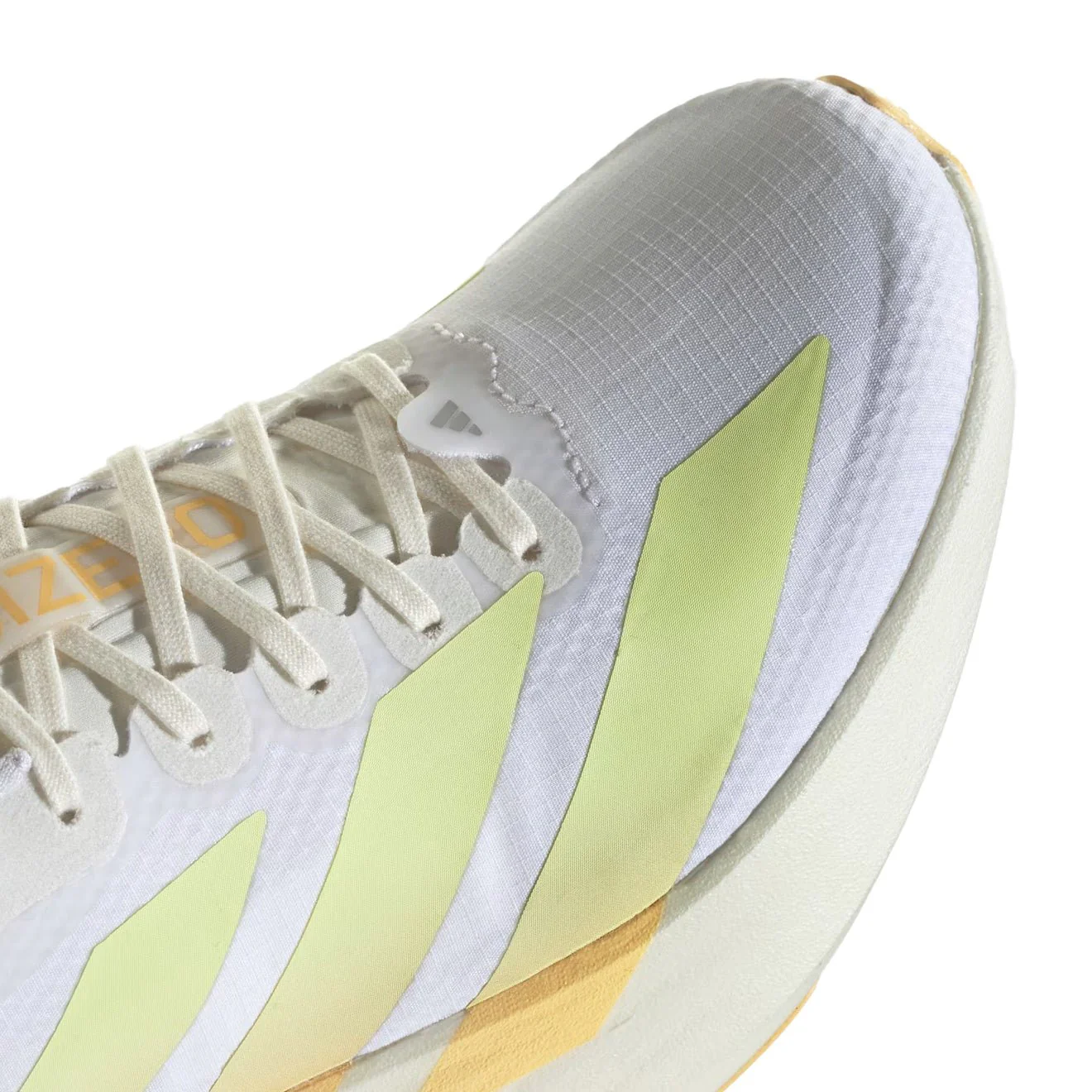 Adidas Womens Adizero Evo SL Woven Trainer Footwear White / Ice Tangerine / Off White - Image 7