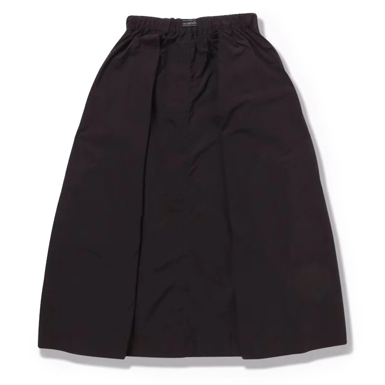 And Wander Womens Oversized Cargo Skirt Black - Image 2