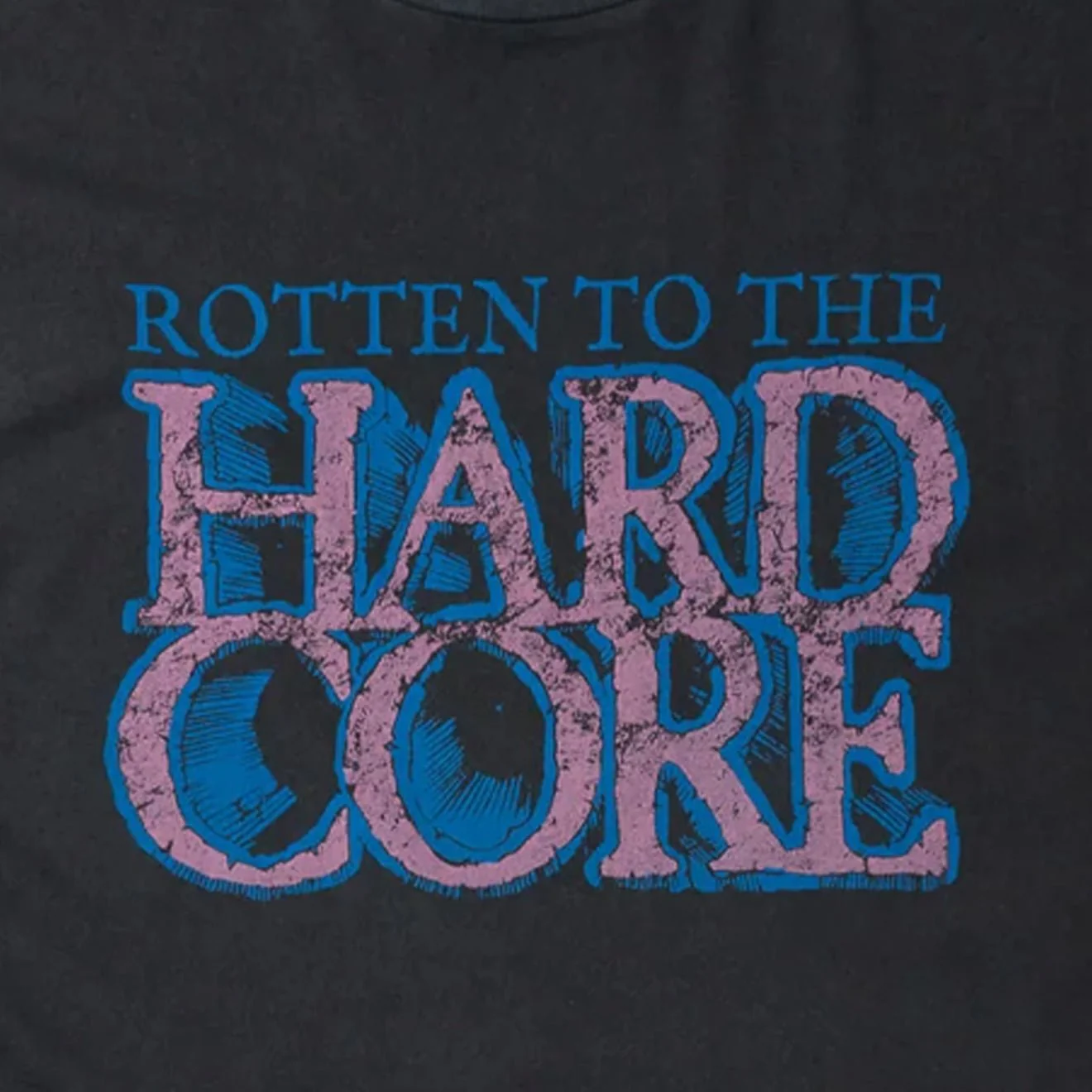 Aries Faded Hardcore S/S Tee Black - Image 2