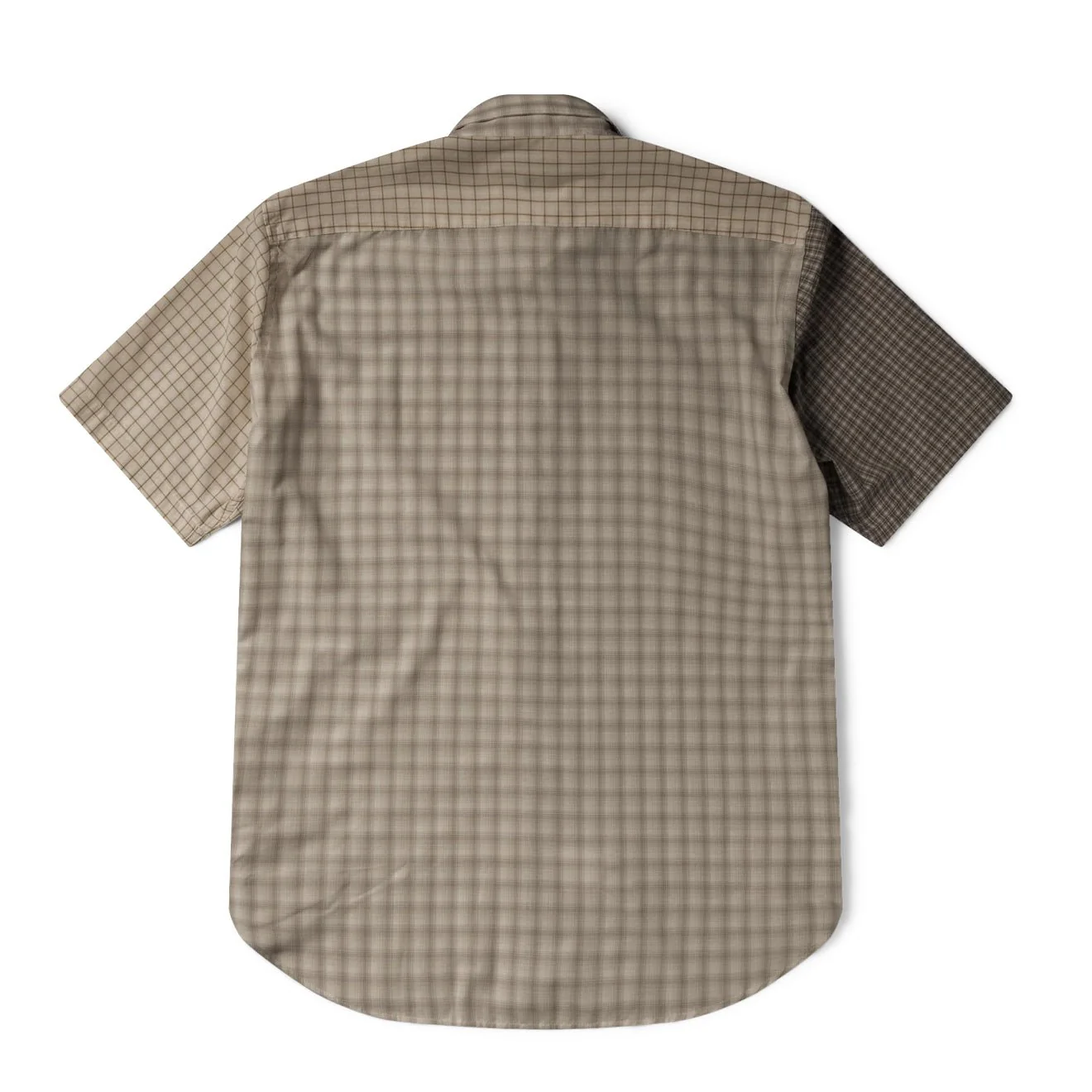 Aries Patchwork S/S Shirt Beige - Image 2
