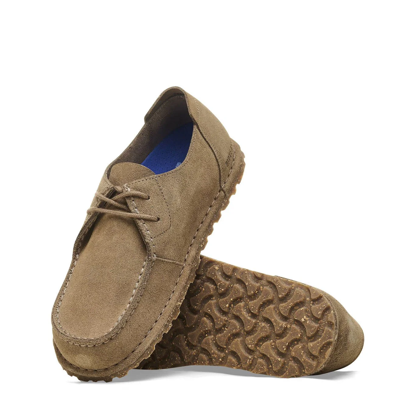 Birkenstock Womens Utti Lace Shoe Narrow Fit Gray Taupe - Image 4