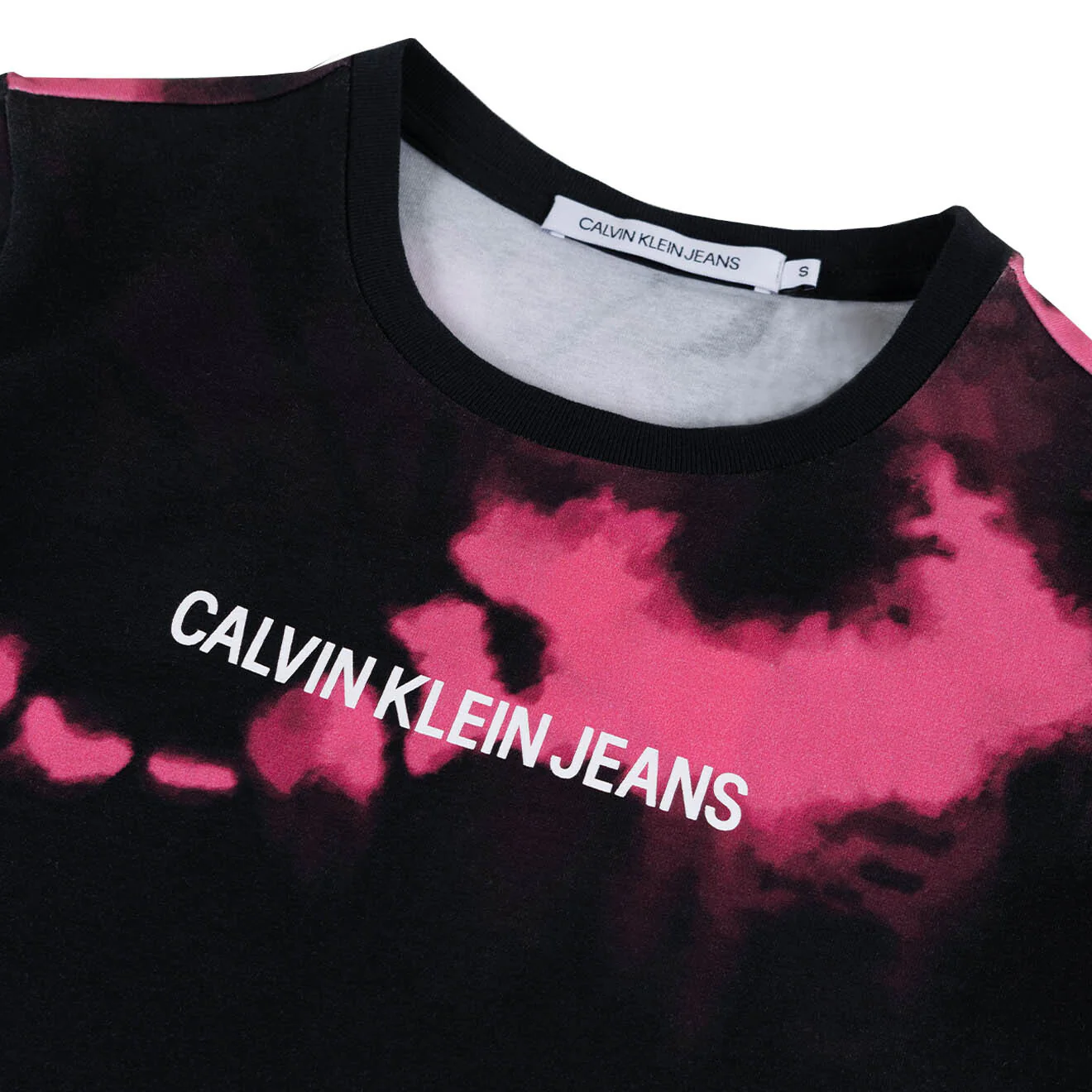 Calvin Klein Womens Acid Wash Dress Purple / Black - Image 3