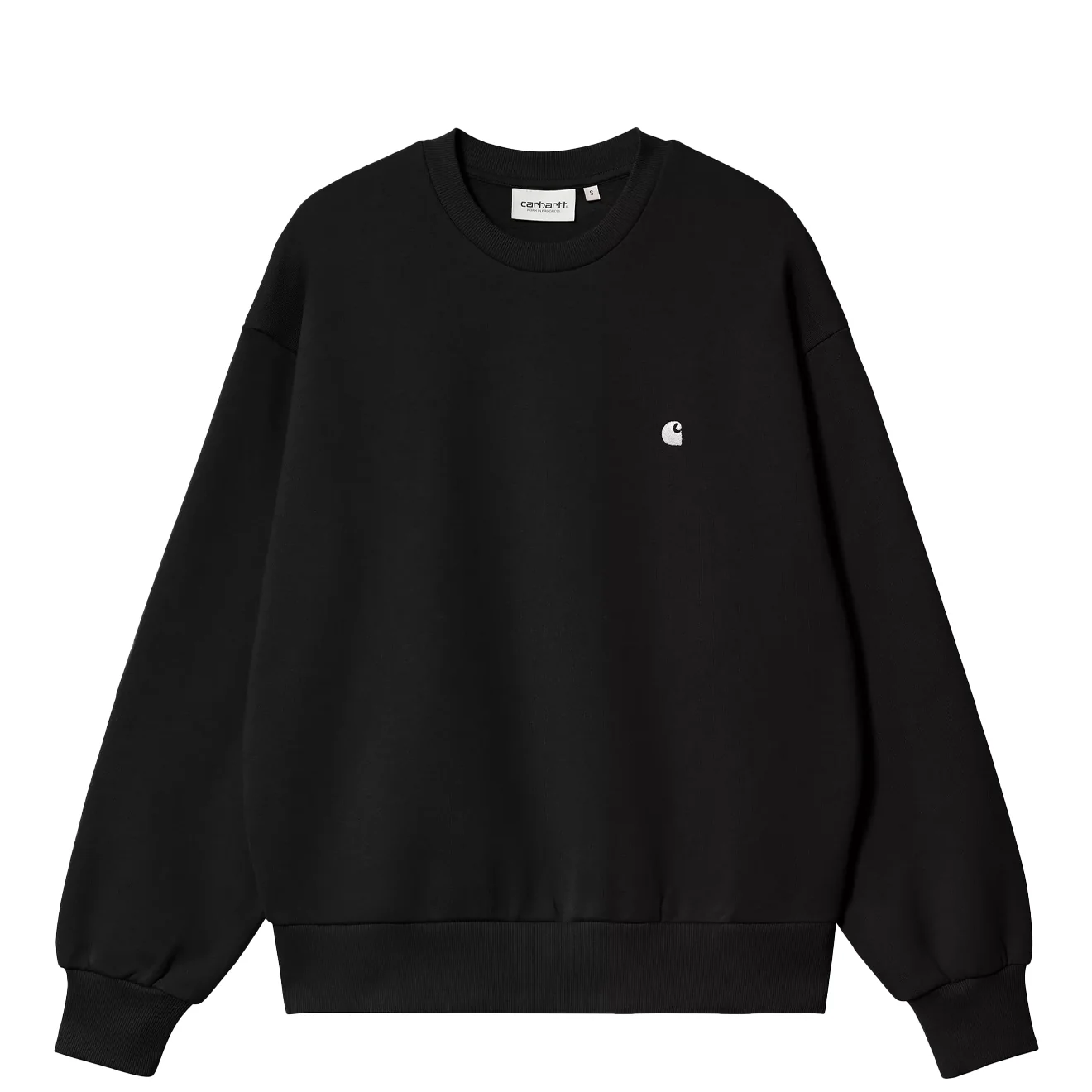 Carhartt WIP Womens Casey Sweatshirt Black / Silver