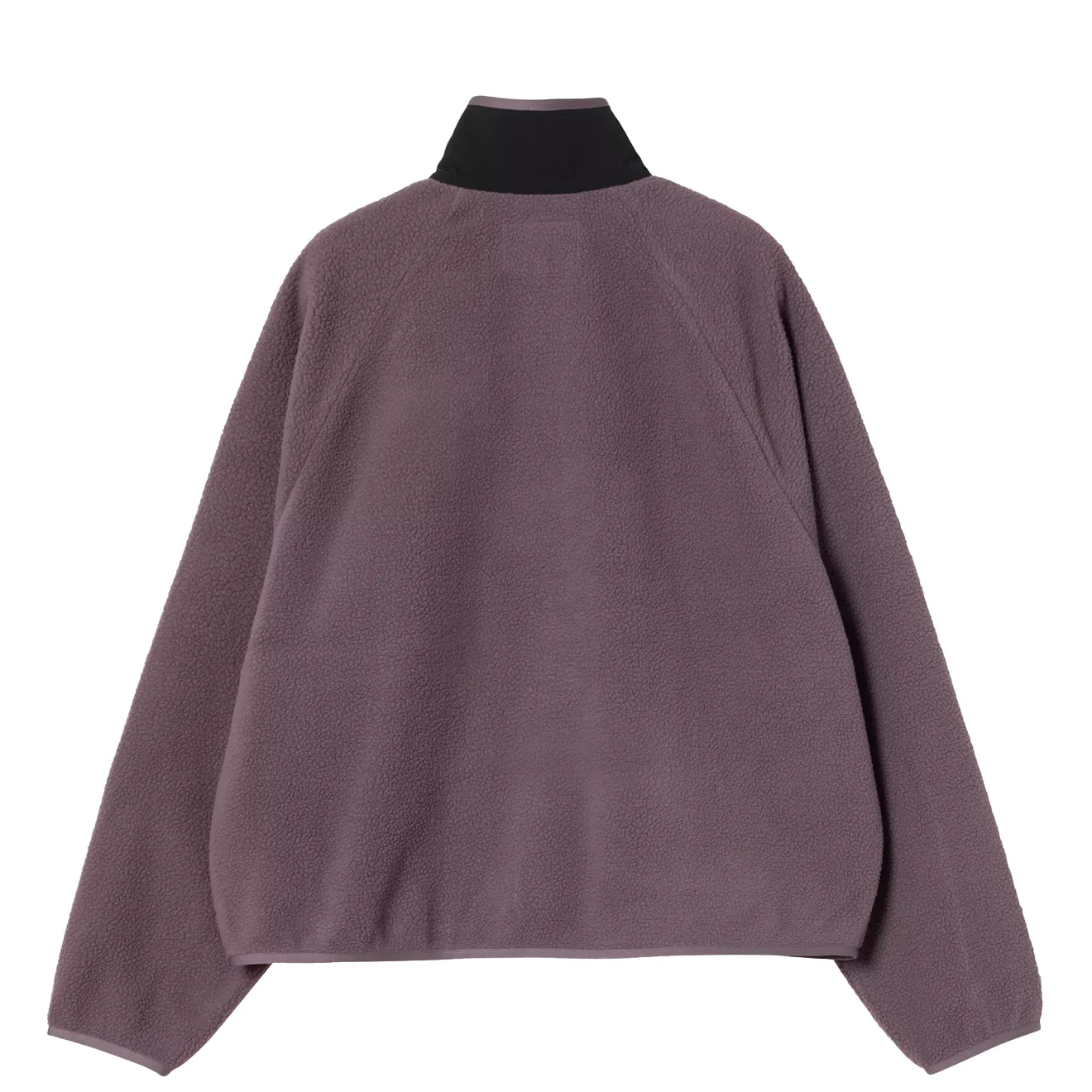 Carhartt WIP Womens Flynn Fleece Jacket Phlox / Black - Image 2
