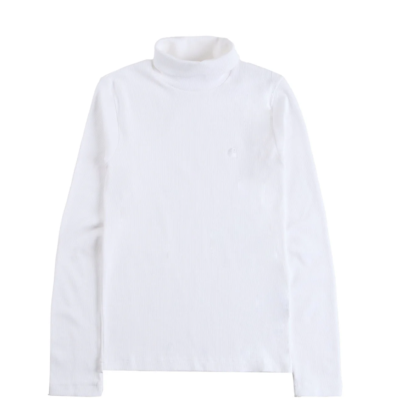 Carhartt WIP Womens L/S Philipa Mockneck T-Shirt White