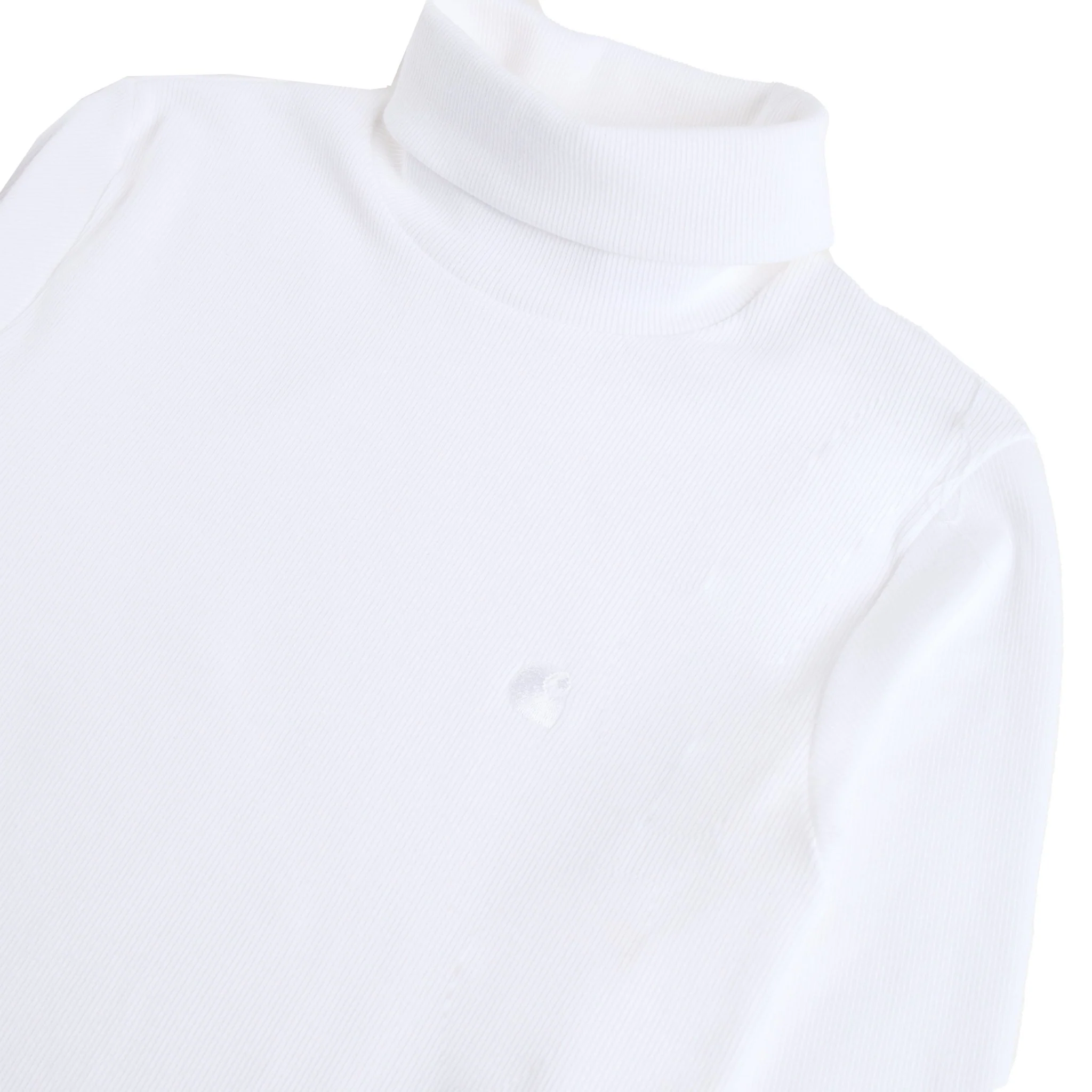 Carhartt WIP Womens L/S Philipa Mockneck T-Shirt White - Image 3