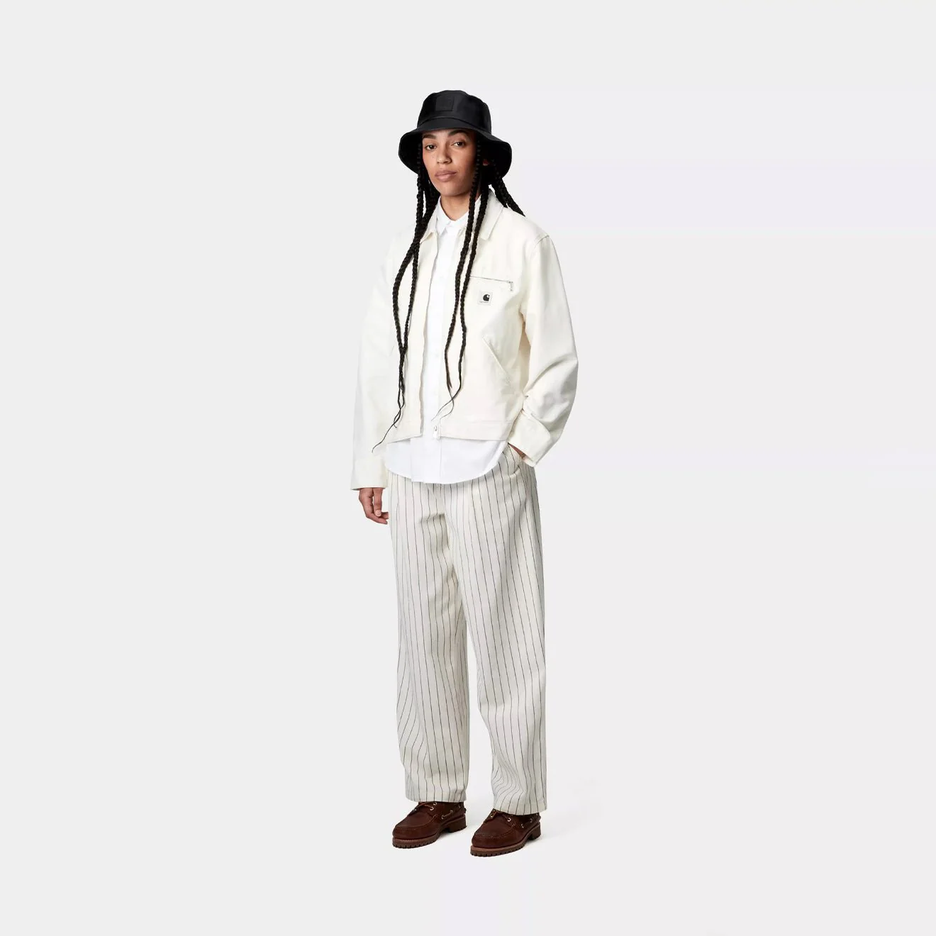 Carhartt WIP Womens OG Detroit Jacket Wax / Wax Rinsed - Image 3