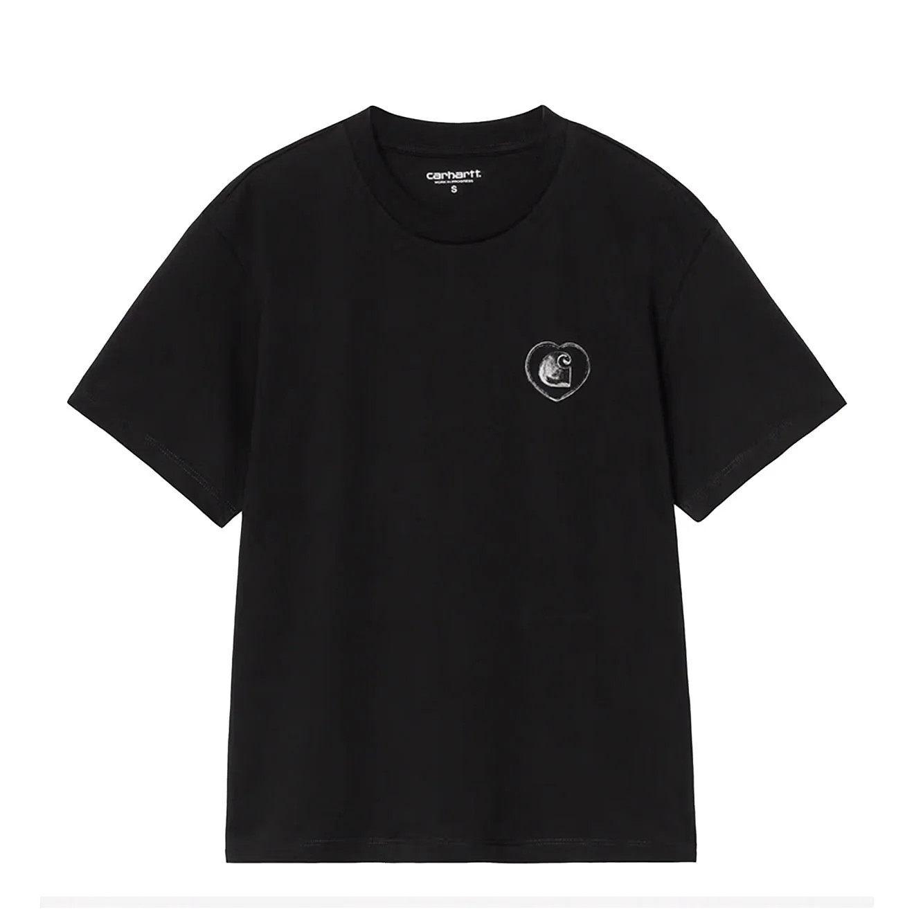 Carhartt WIP Womens S/S Hearts Of Hartts T-S Black