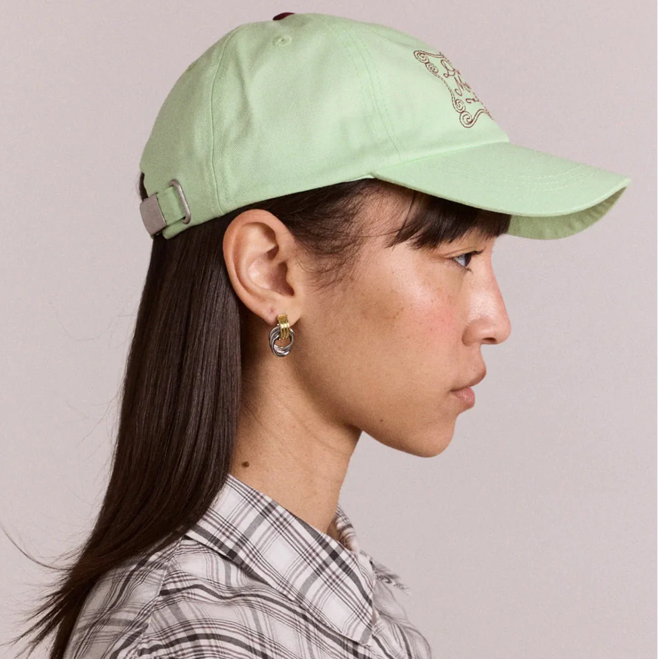Damson Madder Cap Mint - Image 4