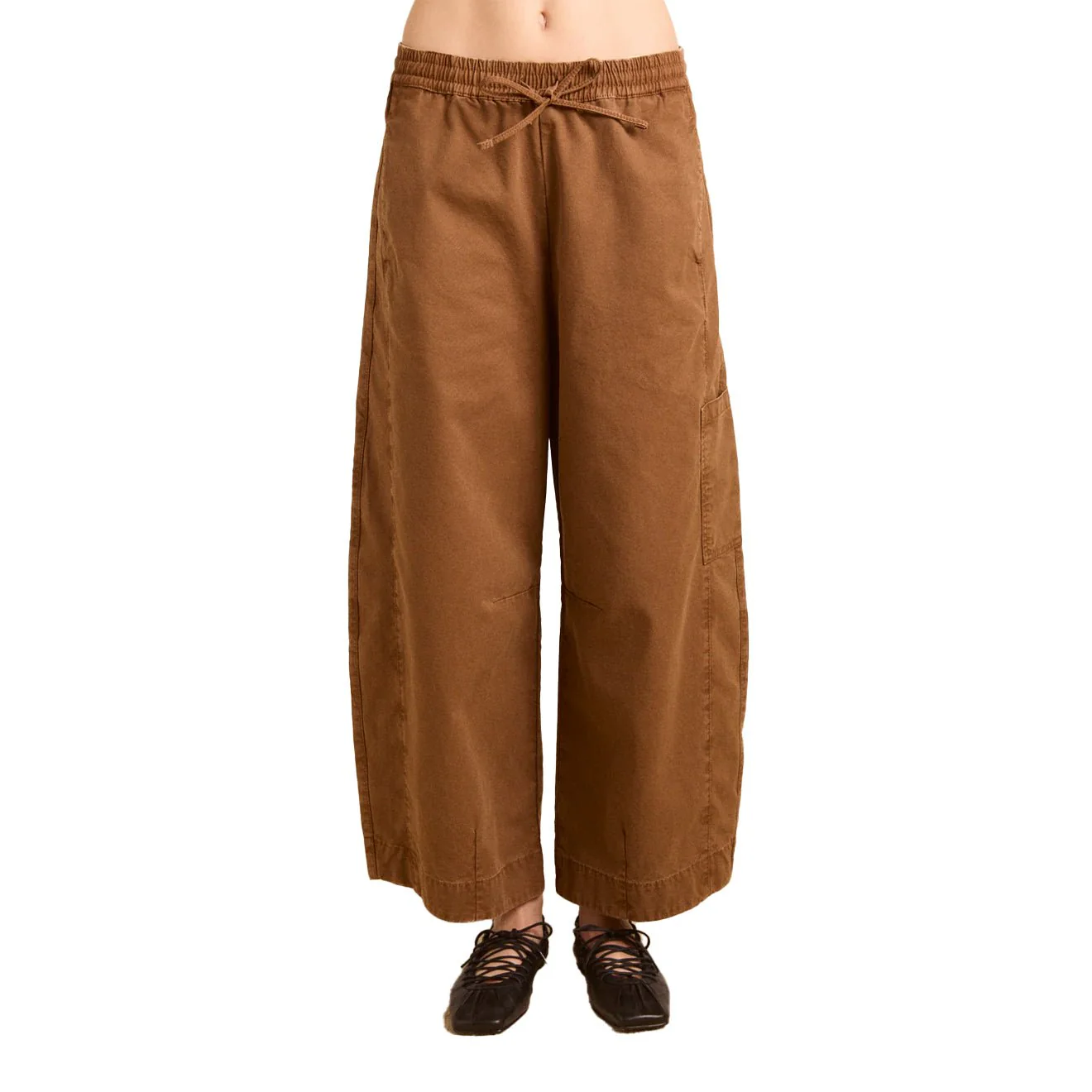 Damson Madder Felix Twill Trouser Caramel - Image 6