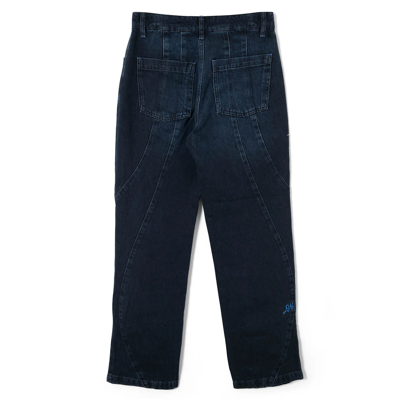 Damson Madder Juli Jeans Wavy Seams - Image 2