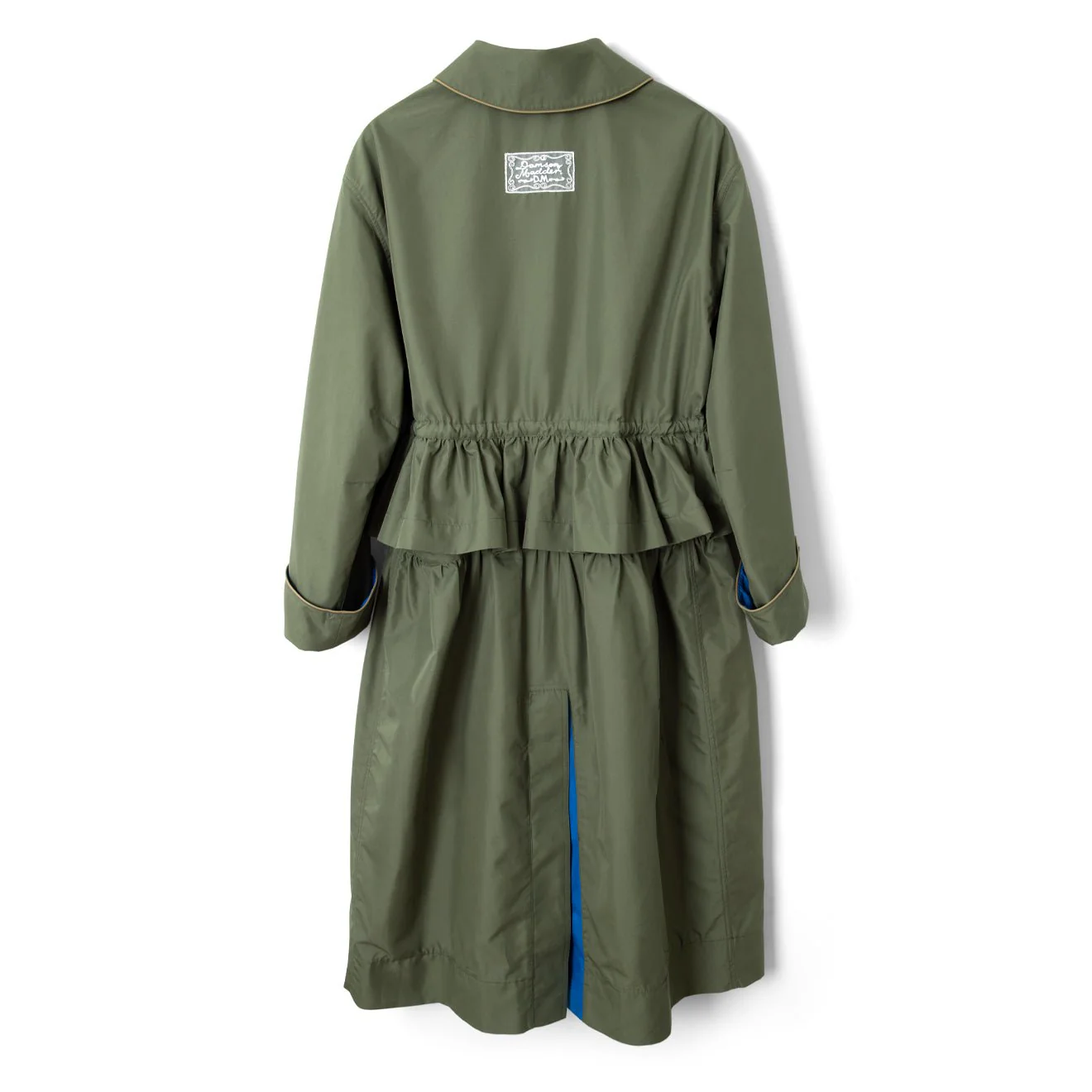 Damson Madder Womens Multi-Wear Myrtle Trench Khaki - Image 2