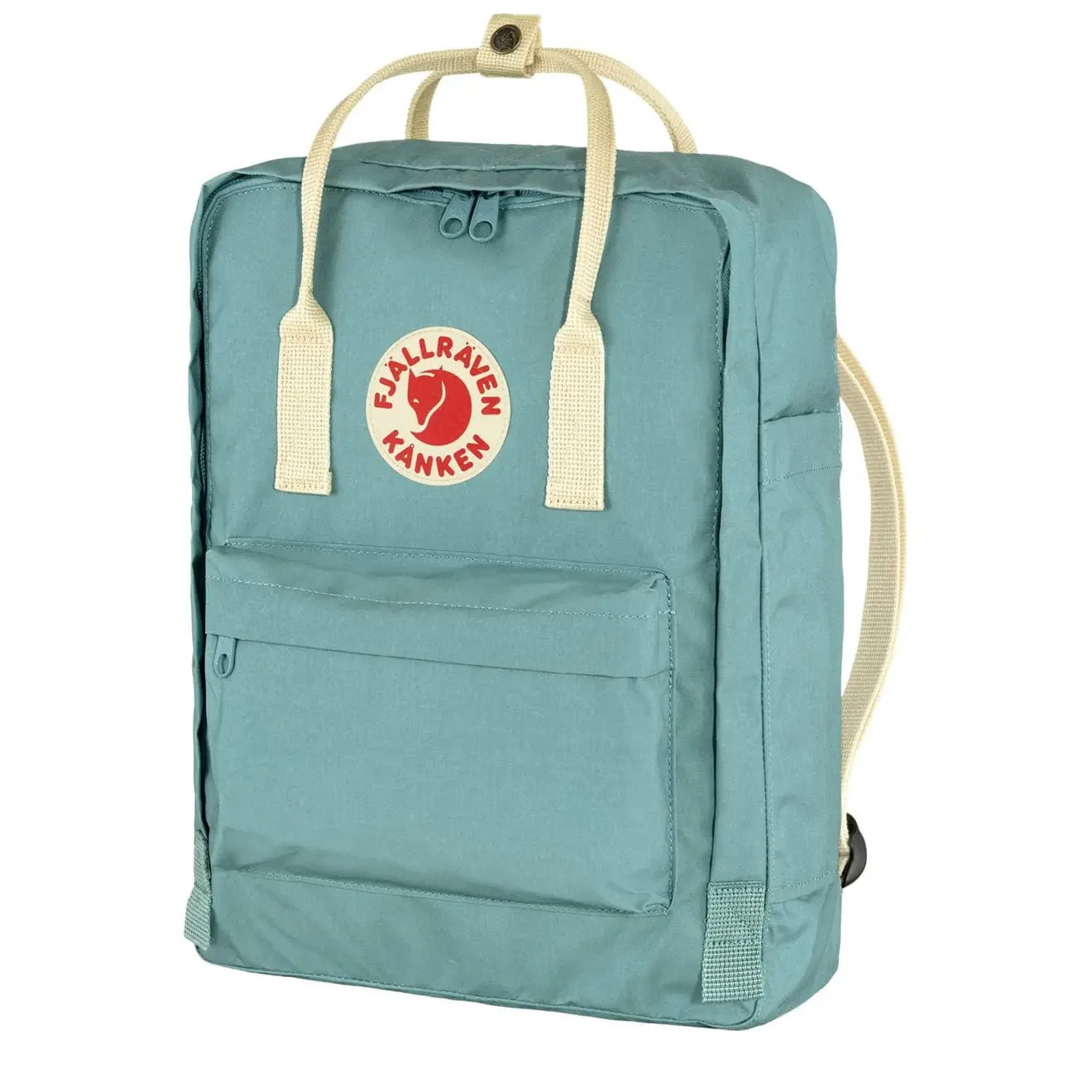 Fjallraven Kanken Classic Backpack Sky Blue / Light Oak - Image 3