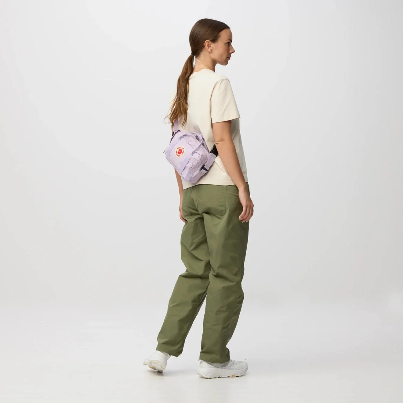 Fjallraven Kanken Crossbody Frost Green - Image 4