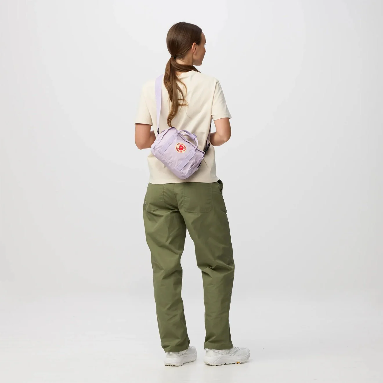 Fjallraven Kanken Crossbody Pastel Lavender - Image 4
