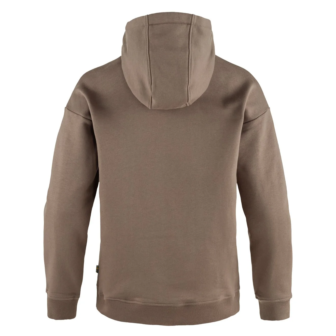 Fjallraven Womens Classic Hoodie Suede Brown - Image 2