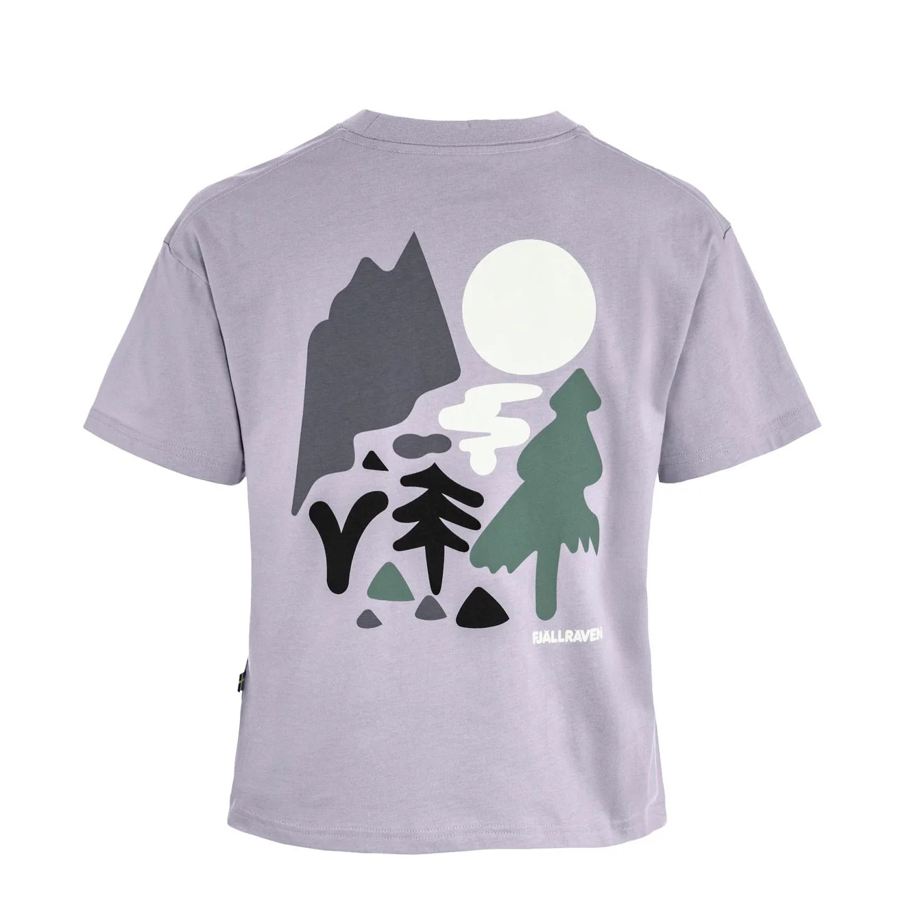 Fjallraven Womens Forest Walk T-shirt Lavender Mist - Image 2