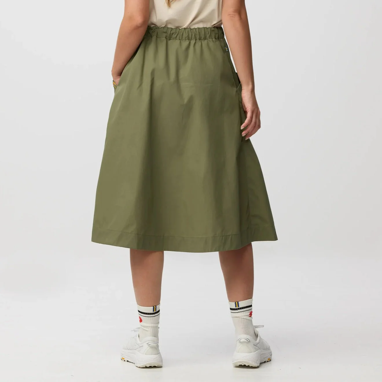 Fjallraven Womens Vardag Skirt Fossil - Image 4