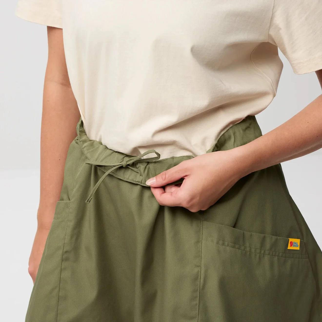 Fjallraven Womens Vardag Skirt Fossil - Image 5