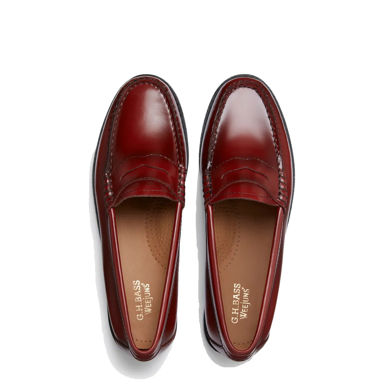 GH Bass Womens Penny Loafer Paprika - Image 5
