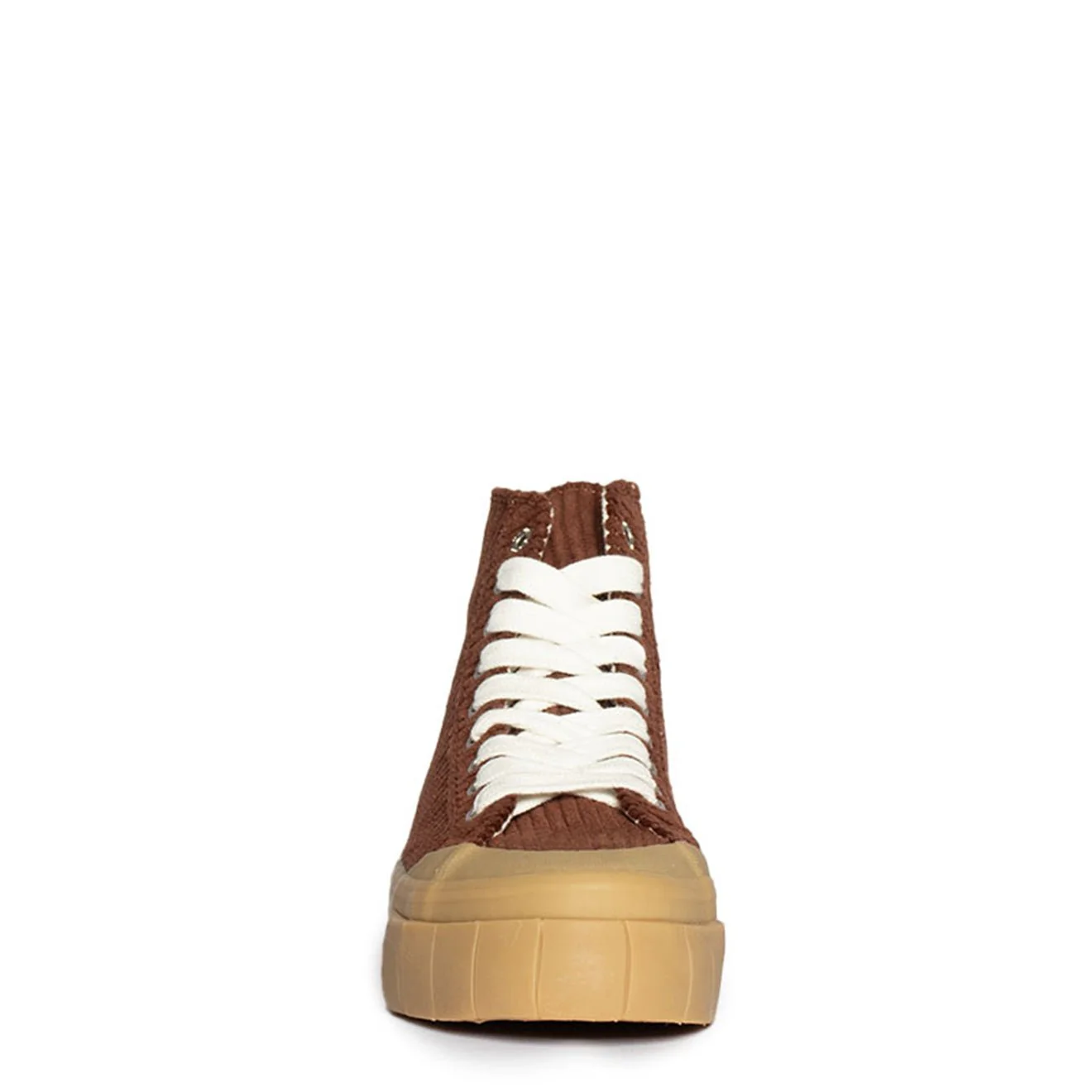Good News Womens Palm Corduroy Trainer Brown - Image 3