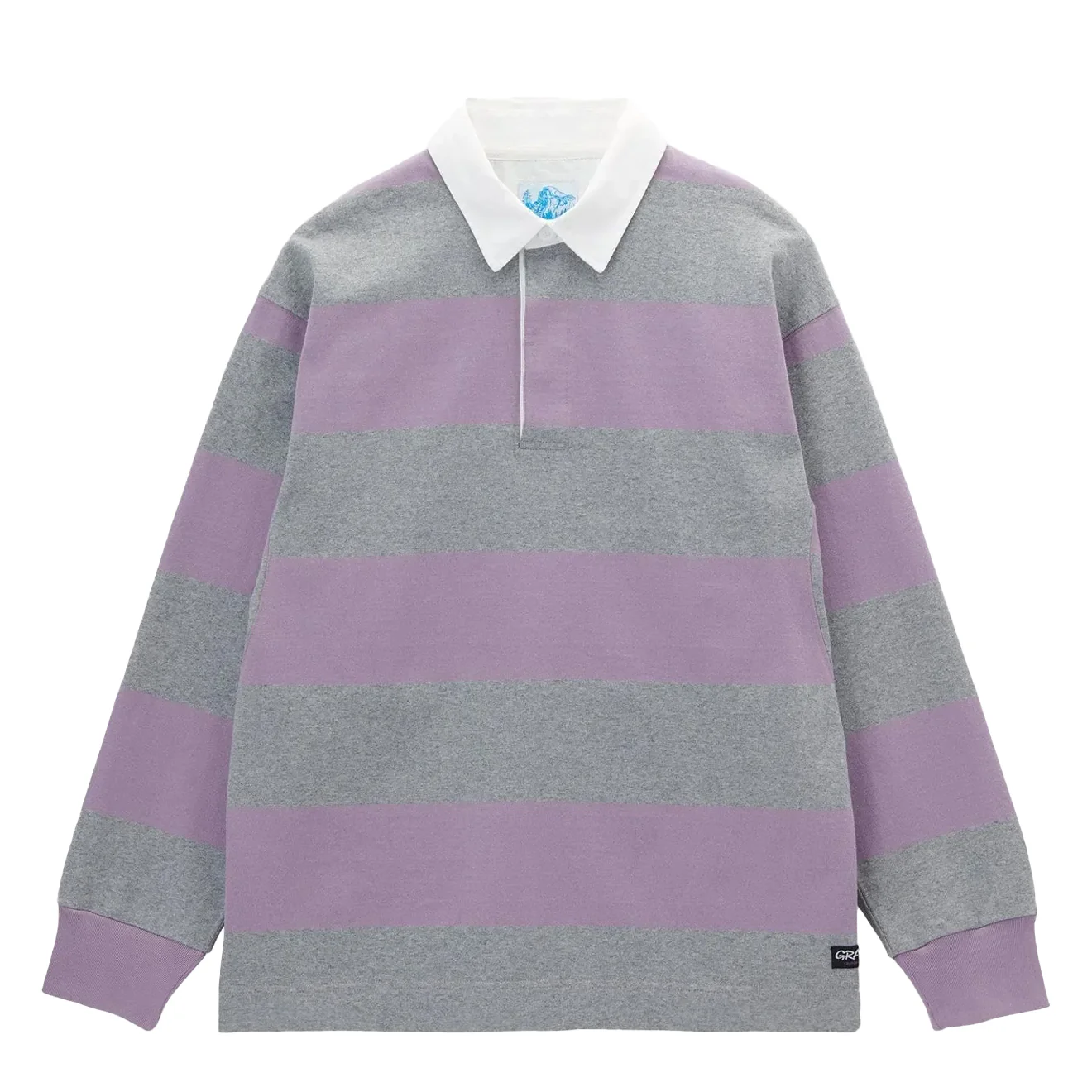 Gramicci Langdon Rugby Shirt L/S Heather / Purple