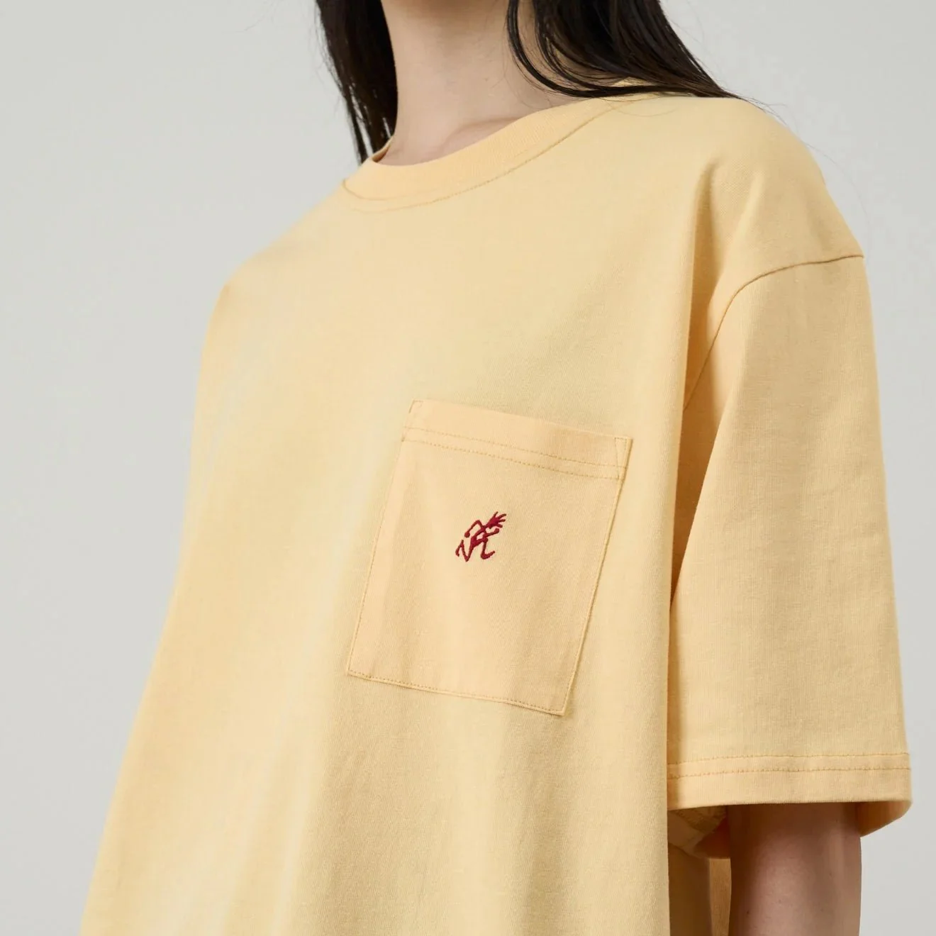 Gramicci One Point Tee Mango - Image 4