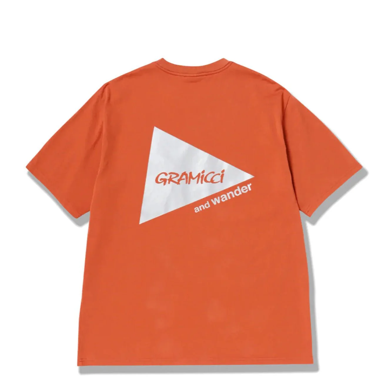 Gramicci x And Wander Backprint Tee Red - Image 2