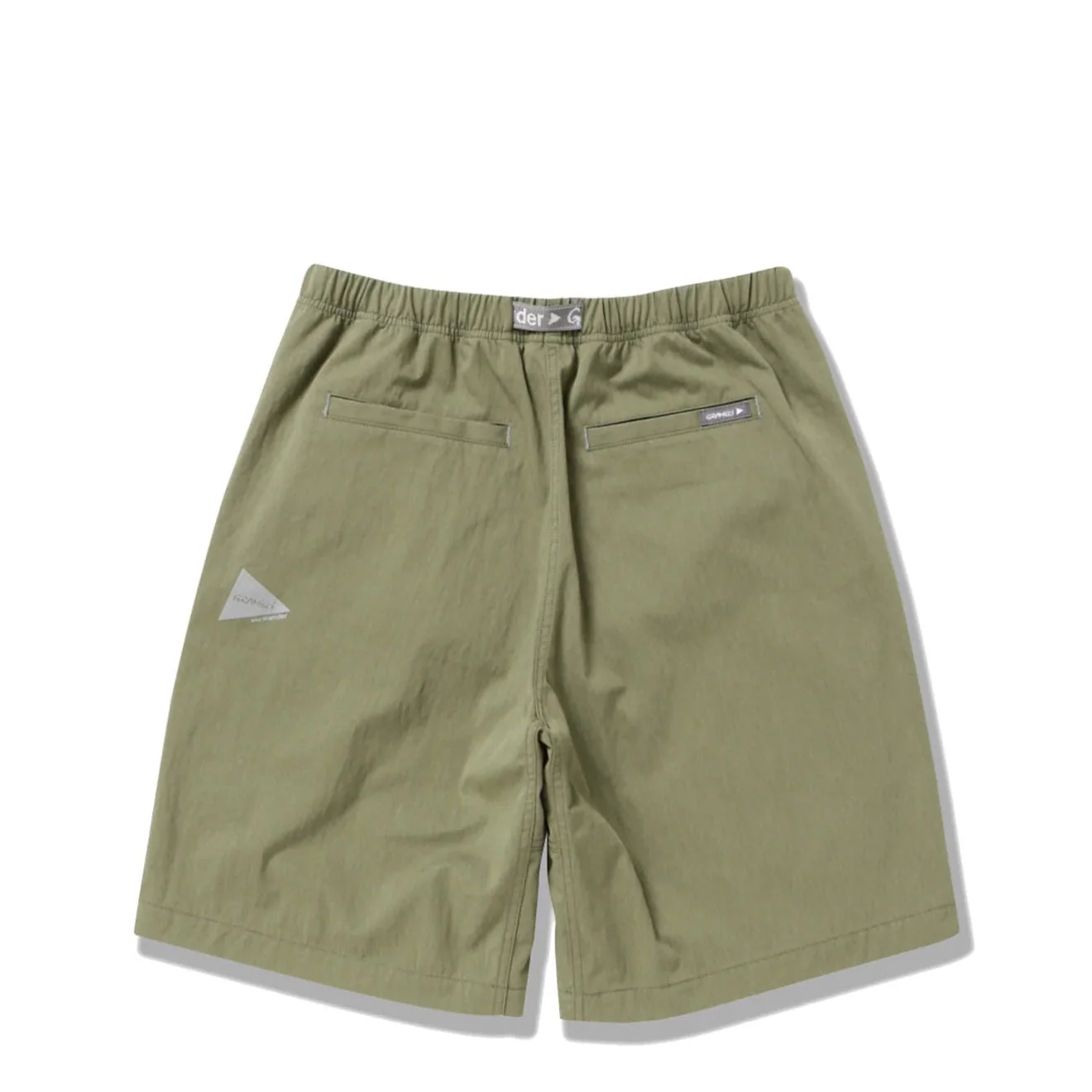 Gramicci x And Wander Women's Nyco Climbing G-Short Olive - Image 2