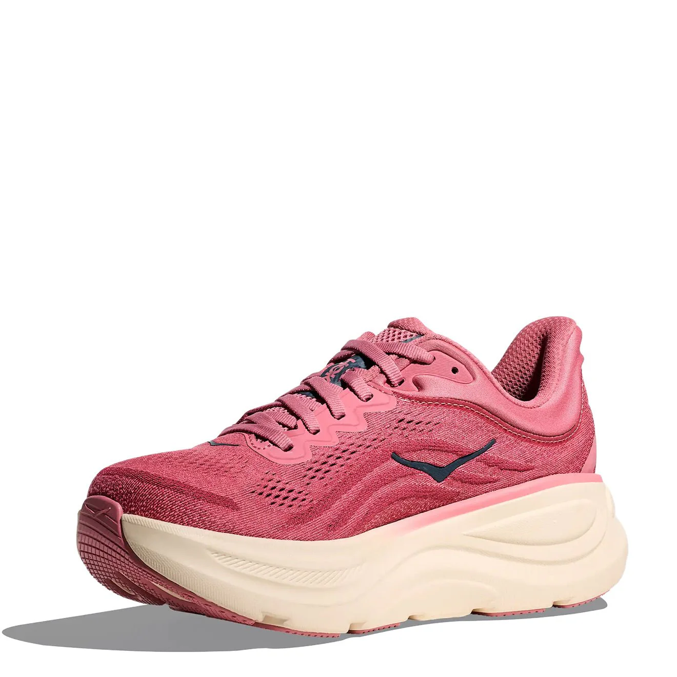 Hoka Womens Bondi 9 Trainer Lingonberry / Cranberry - Image 4