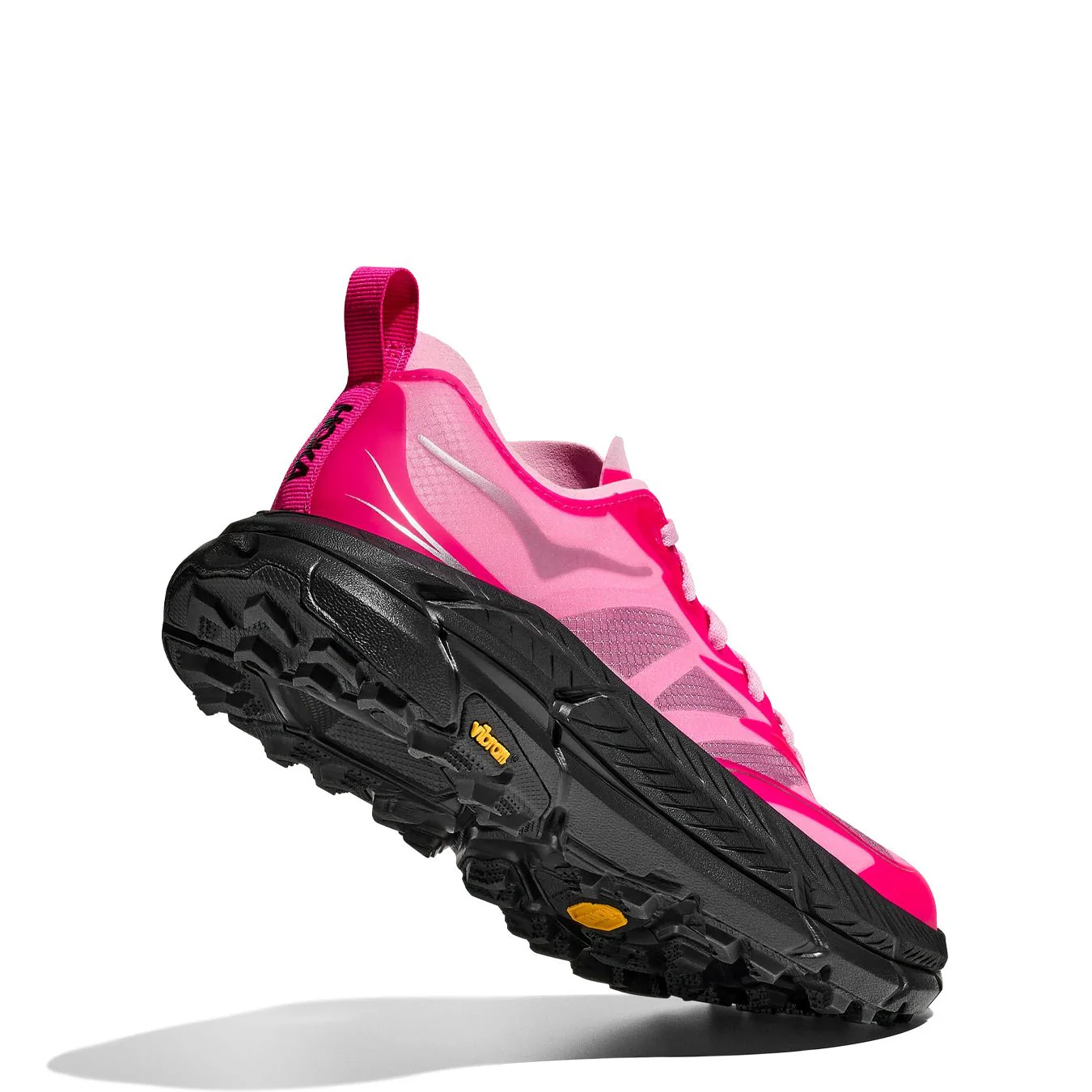 Hoka Womens Mafate Speed 4 Lite Trainer Neon Dragonfruit / Black - Image 4