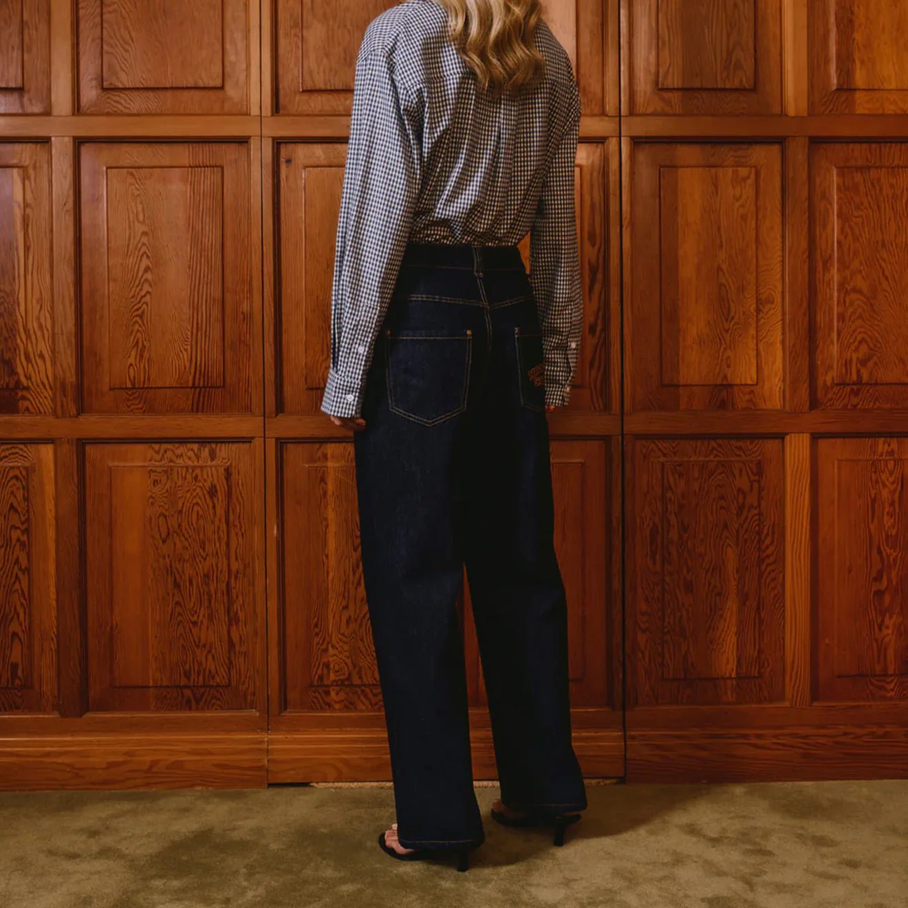House of Sunny 13 Oz Straight Leg Denim Indigo - Image 3