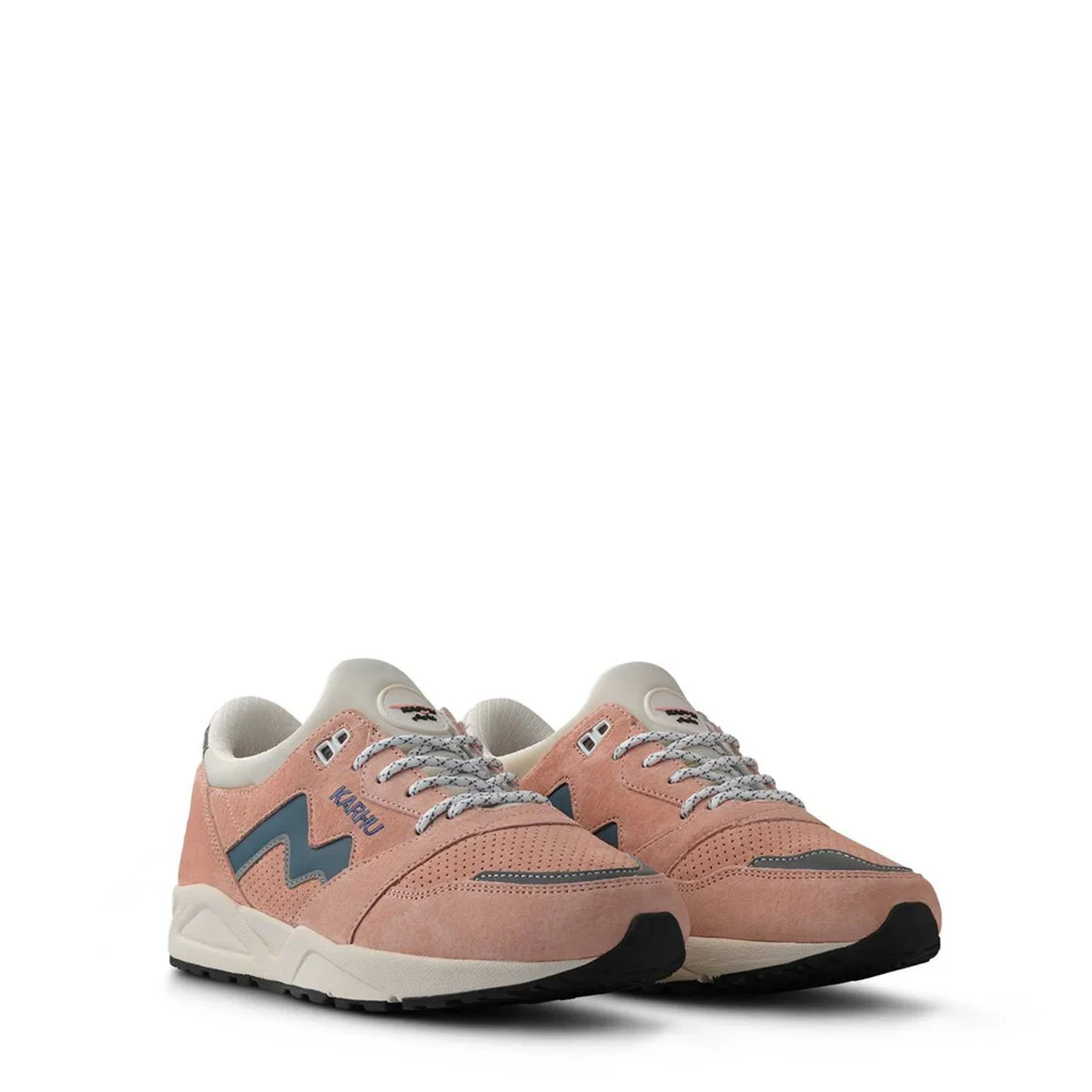 Karhu Womens Aria 95 Trainer Cameo Rose / Blue Mirage - Image 2