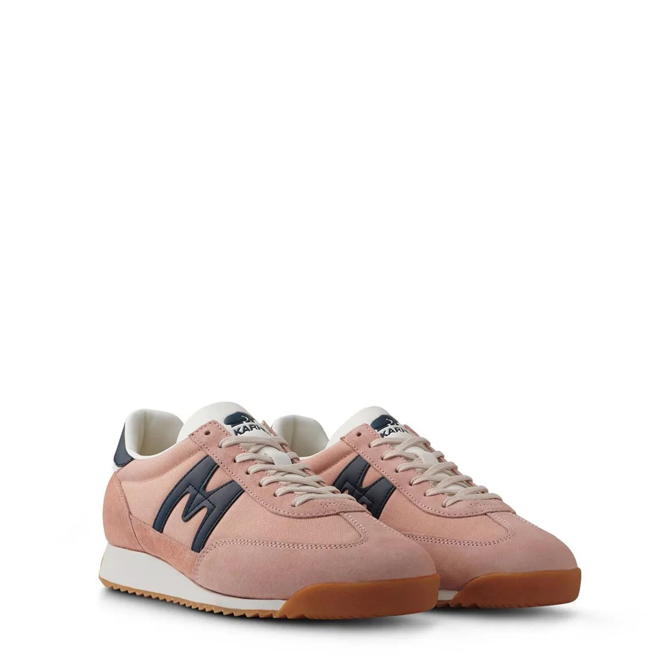 Karhu Womens Mestari Trainer Cameo Rose / Dress Blues - Image 2