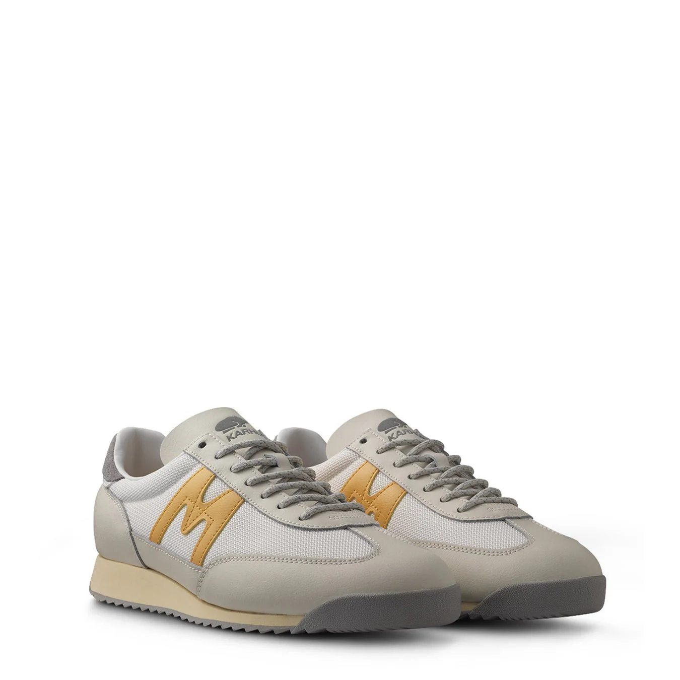 Karhu Womens Mestari Trainer Lily White / Banana - Image 6