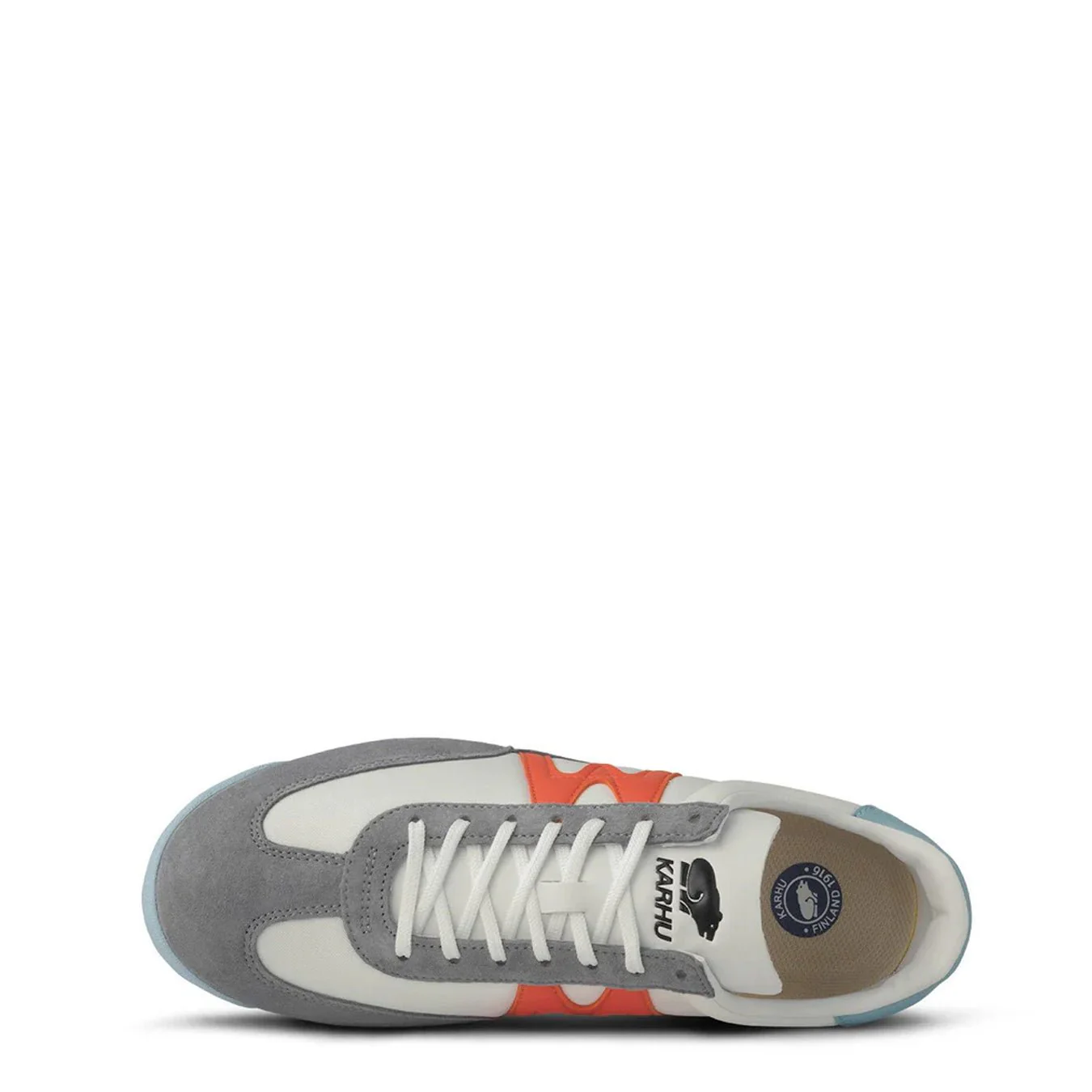 Karhu Womens Mestari Trainer Weathervane / Nasturtium - Image 3