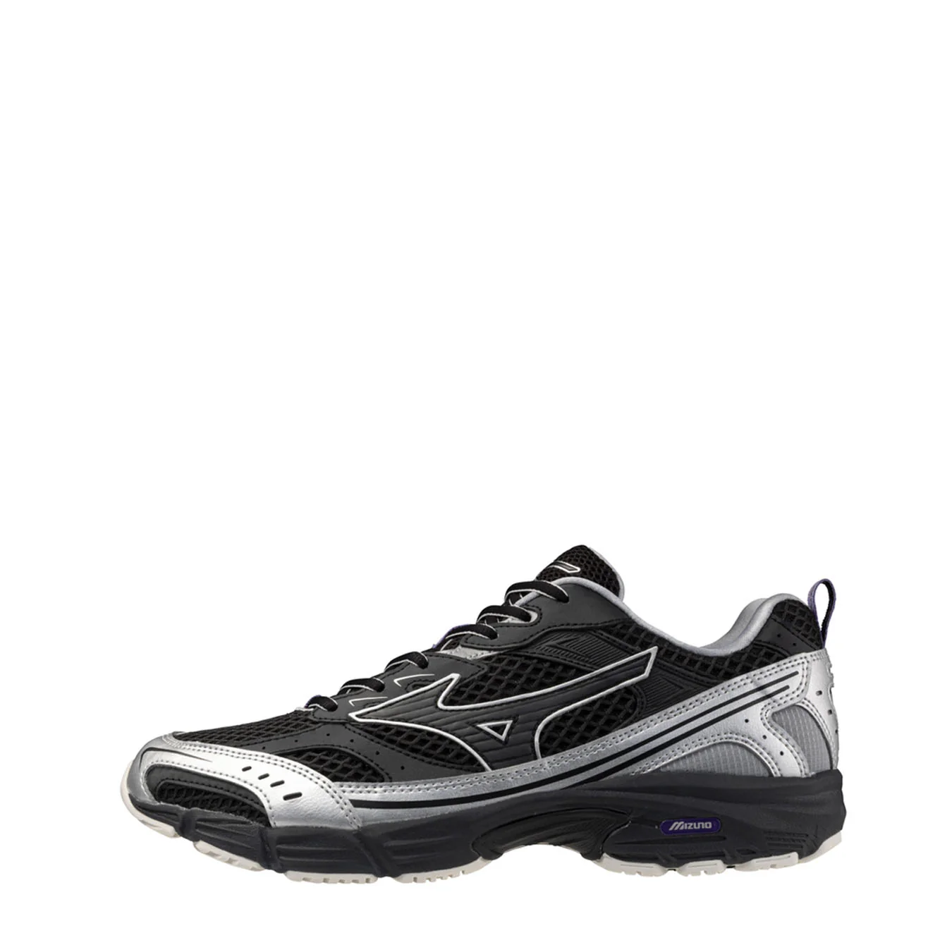 Mizuno Womens MXR Millenium Trainer Black / Black Sand / Purple Haze - Image 6