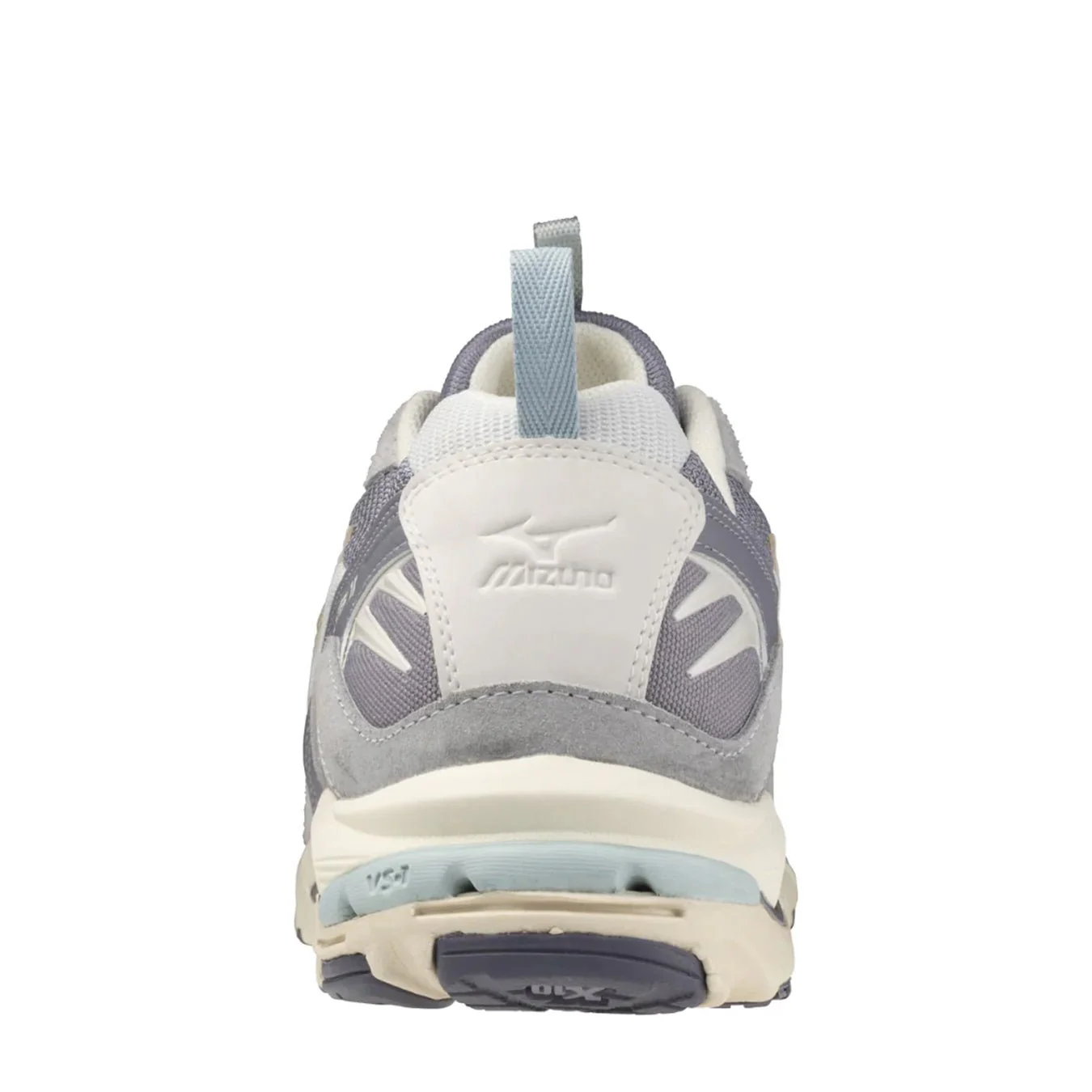 Mizuno Womens Wave Rider 10 Premium Trainer Arctic Ice / Pristine / Nimbus Cloud - Image 3