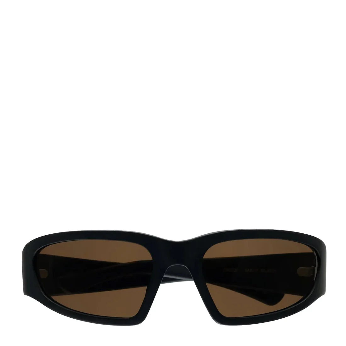 Monokel Eyewear Crow Sunglasses Matt Black / Brown Polarised Lens