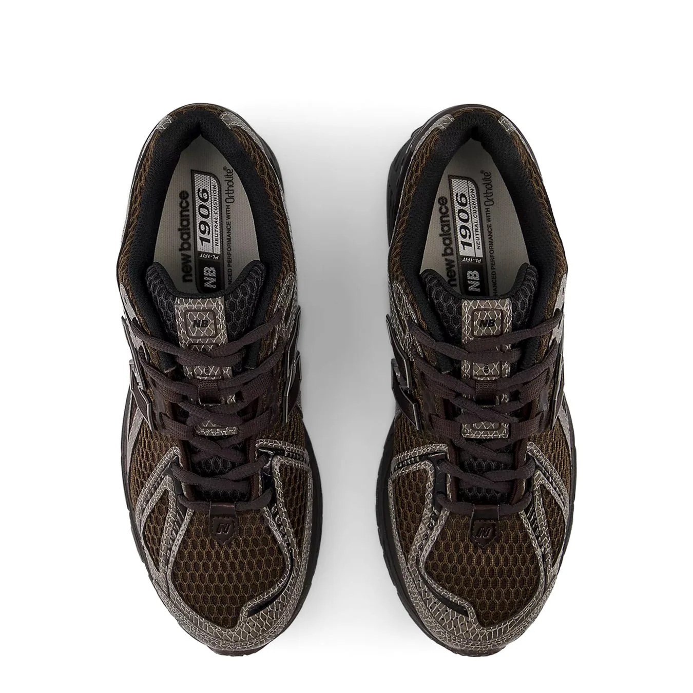 New Balance Womens 1906 Trainer Thunder Brown / Black - Image 3