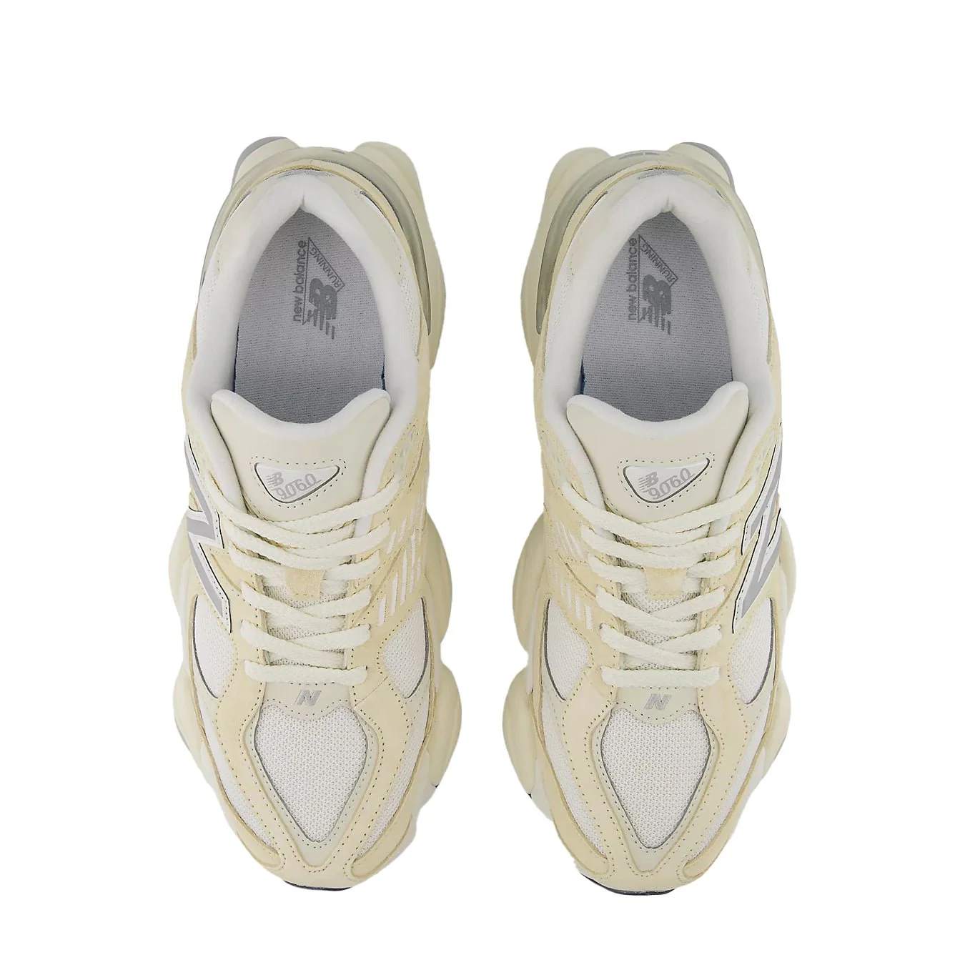 New Balance Womens 9060 Trainers Calcium / Sea Salt - Image 5