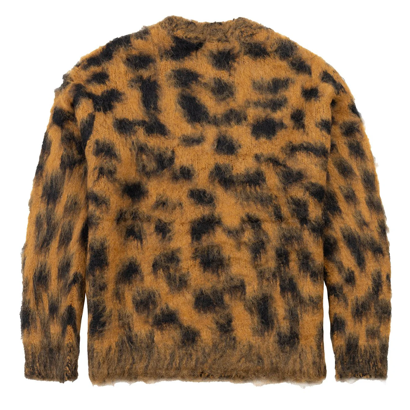 Obey Womens Dottie Crew Sweater Bone Brown Multi - Image 2