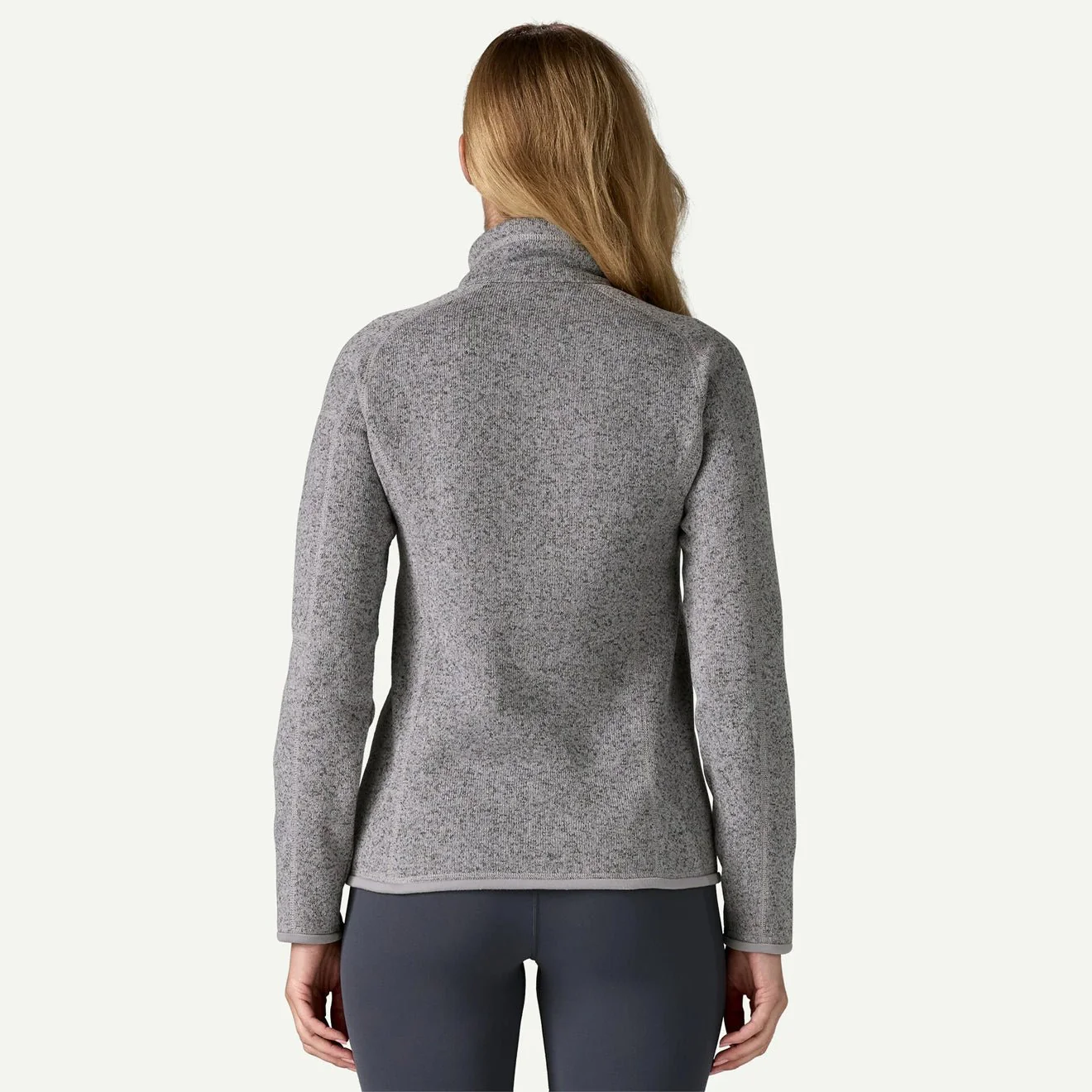 Patagonia Womens Better Sweater 1/4 Zip Fleece Permafrost Purple - Image 3