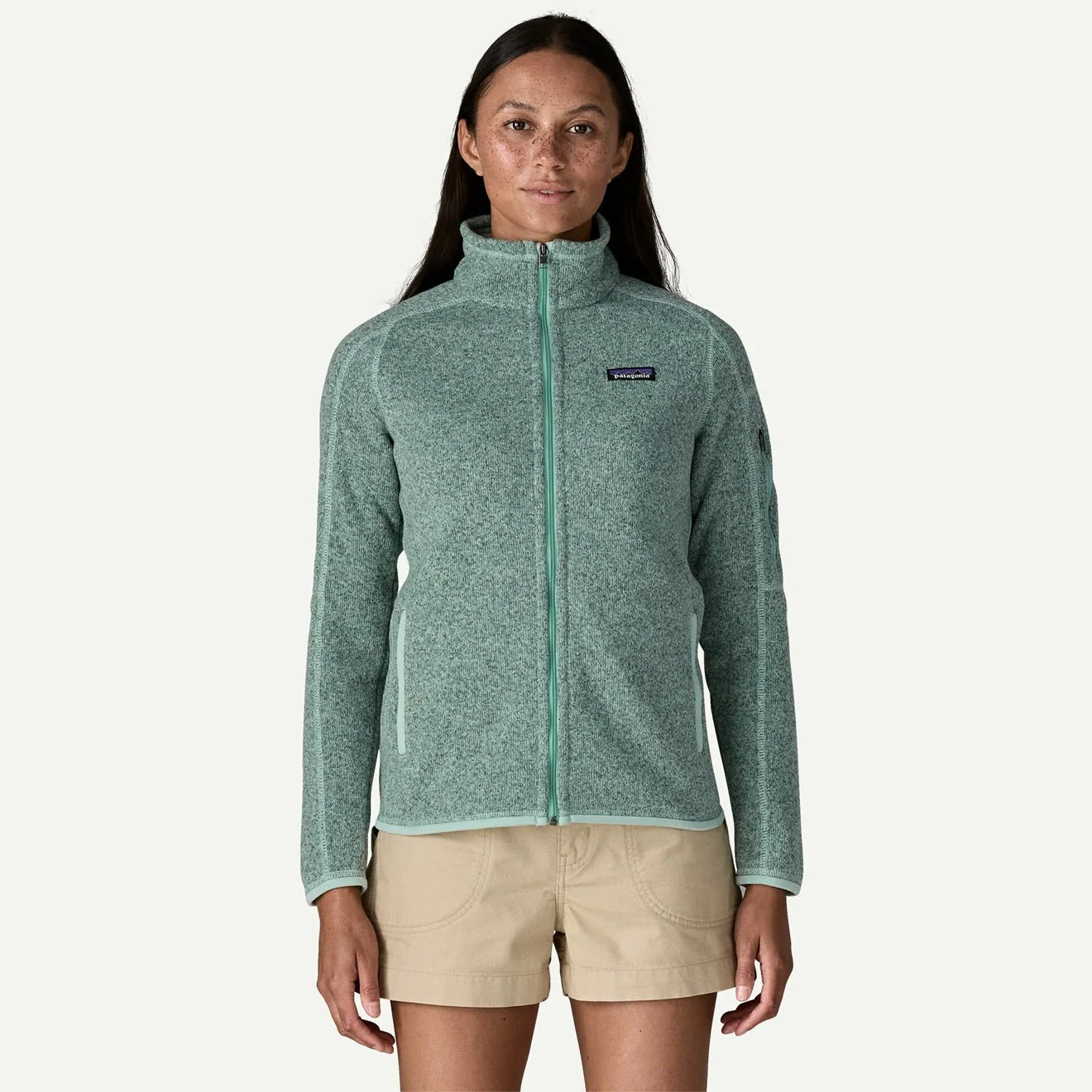 Patagonia Womens Better Sweater Jacket Thin Ice - Image 2